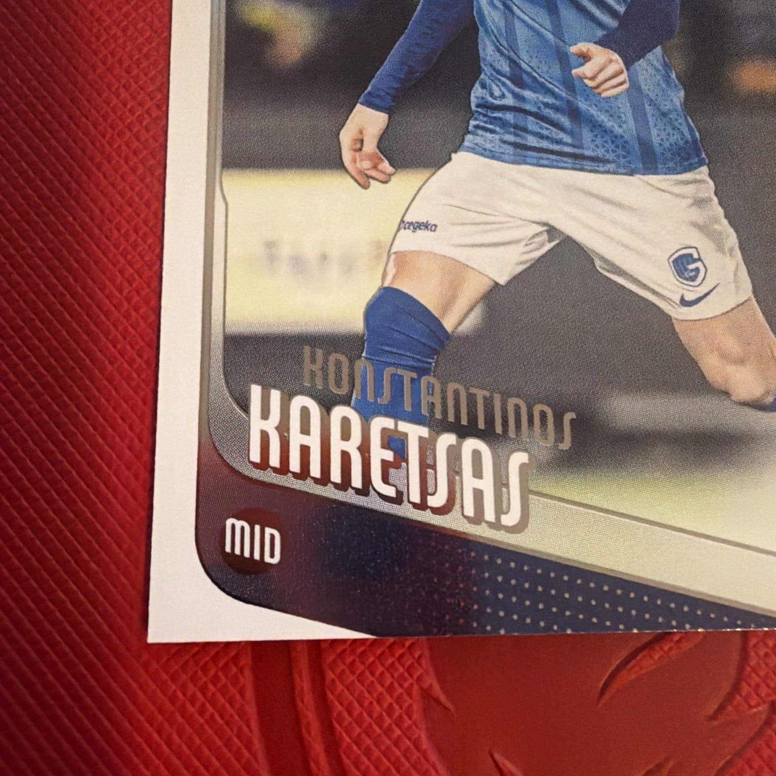2025-26 Topps UEFA Europa League - Konstantinos Karetsas Rookie #150 KRC Genk - Thumbnail 3