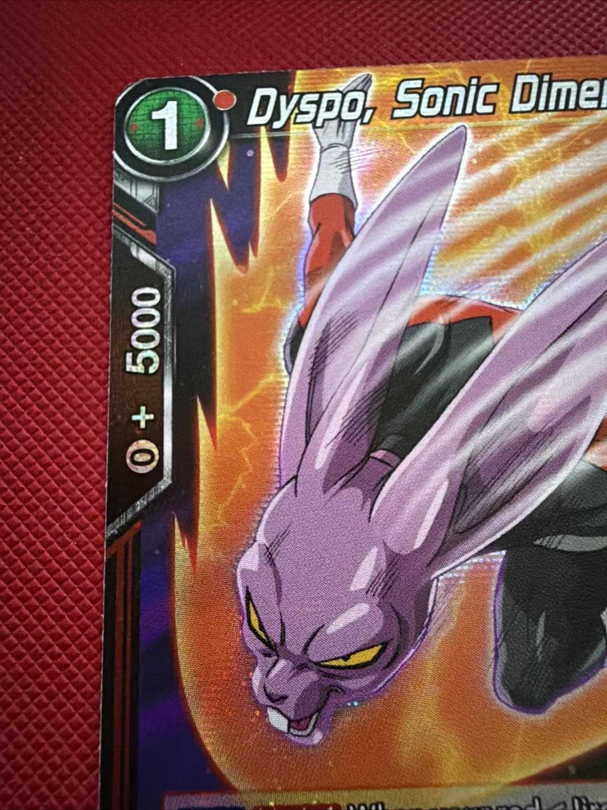Dragon Ball Super Card Game Dyspo, Sonic Dimension - EX23-08 Foil - Thumbnail 4