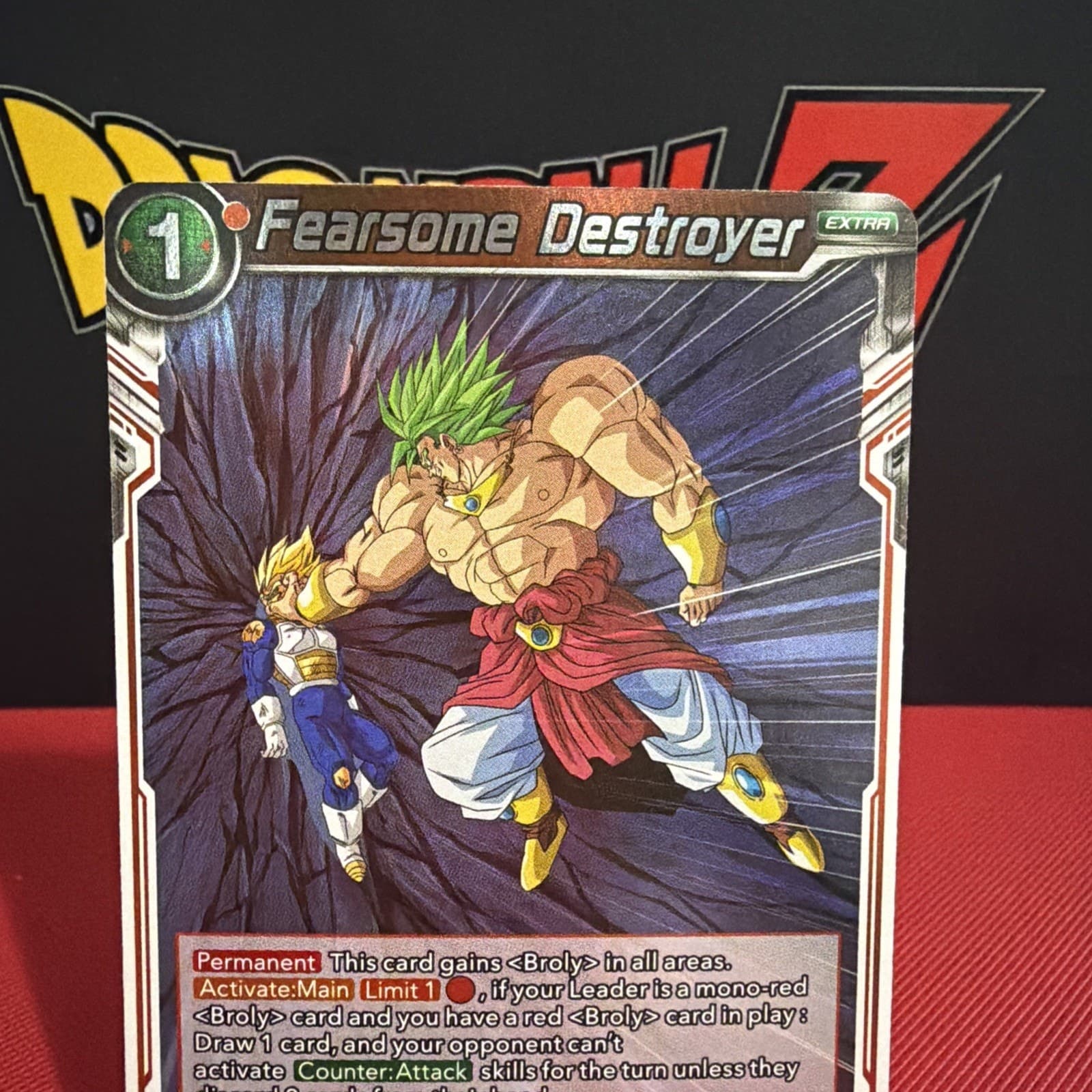 Dragon Ball Super Card Game Broly Fearsome Destroyer Extra R BT29-022 - Thumbnail 2