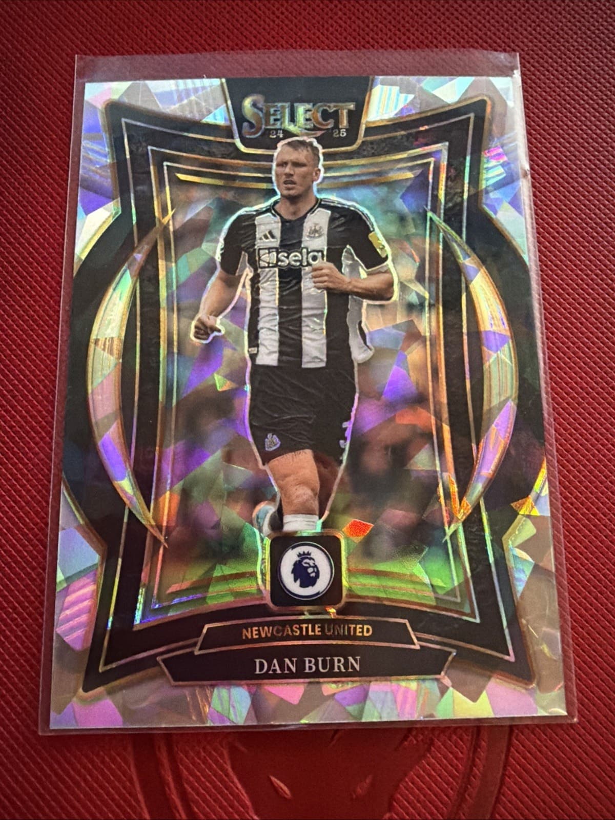 Dan Burn 2024-25 Panini Select Premier League Terrace ICE #87 - Image 1