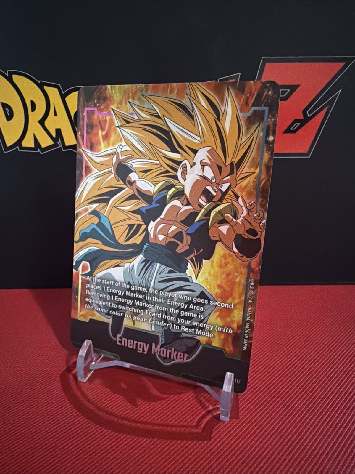 Energy Marker E-117 Foil Starter Deck FS11 Dragon Ball Super Fusion World TCG - Thumbnail 3