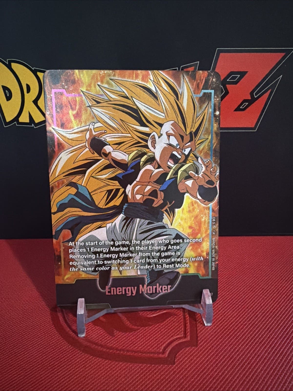 Energy Marker E-117 Foil Starter Deck FS11 Dragon Ball Super Fusion World TCG - Image 1