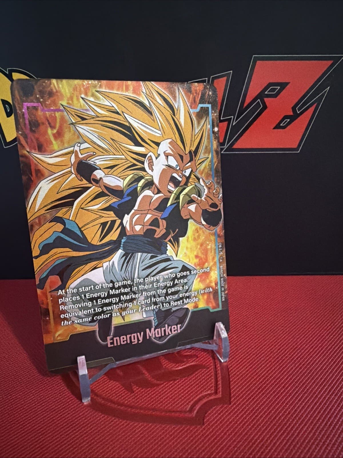 Energy Marker E-117 Foil Starter Deck FS11 Dragon Ball Super Fusion World TCG - Thumbnail 2