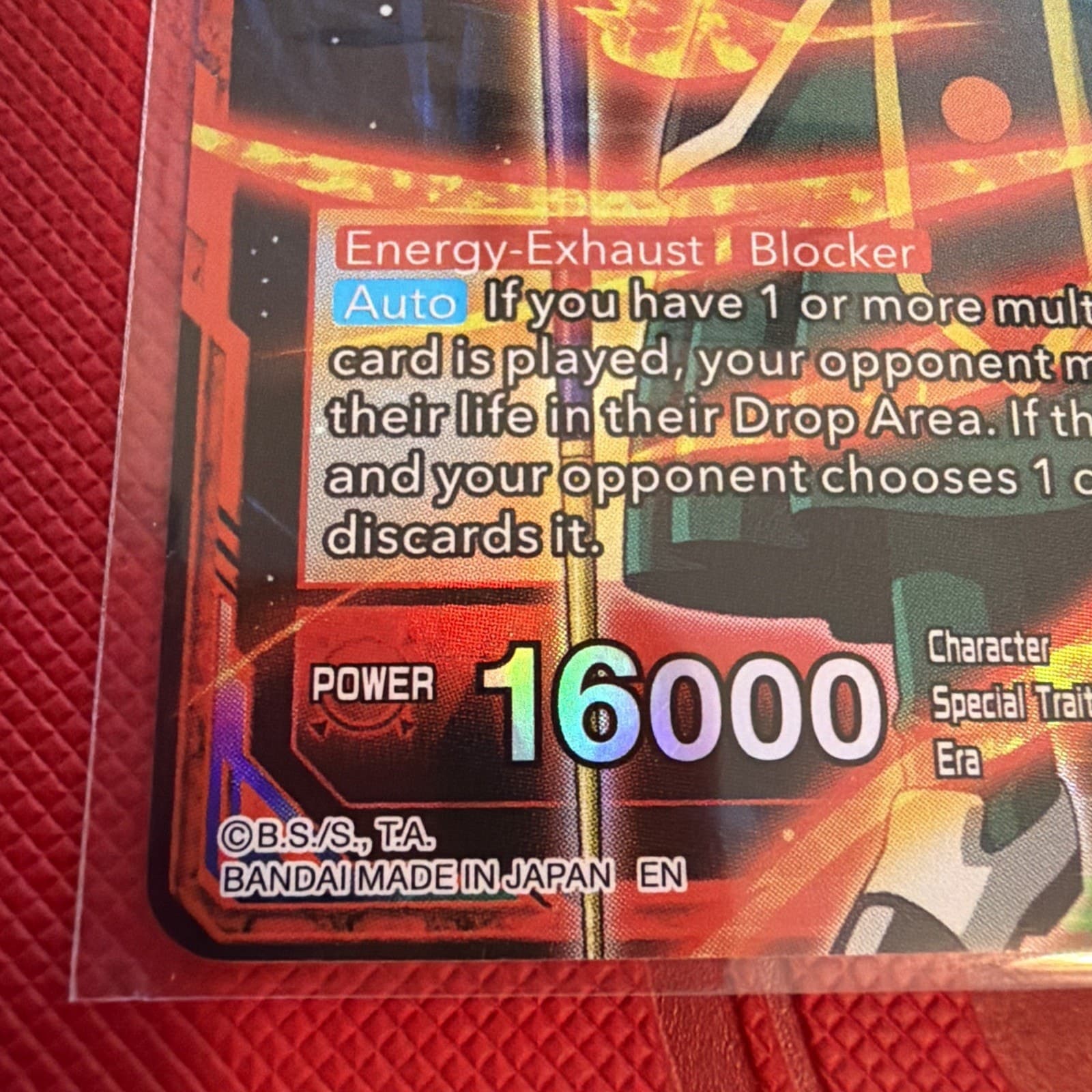 Cucatail, Angel of Universe 5 BT16-126 R Foil Realm Of The Gods DBS NM - Thumbnail 3