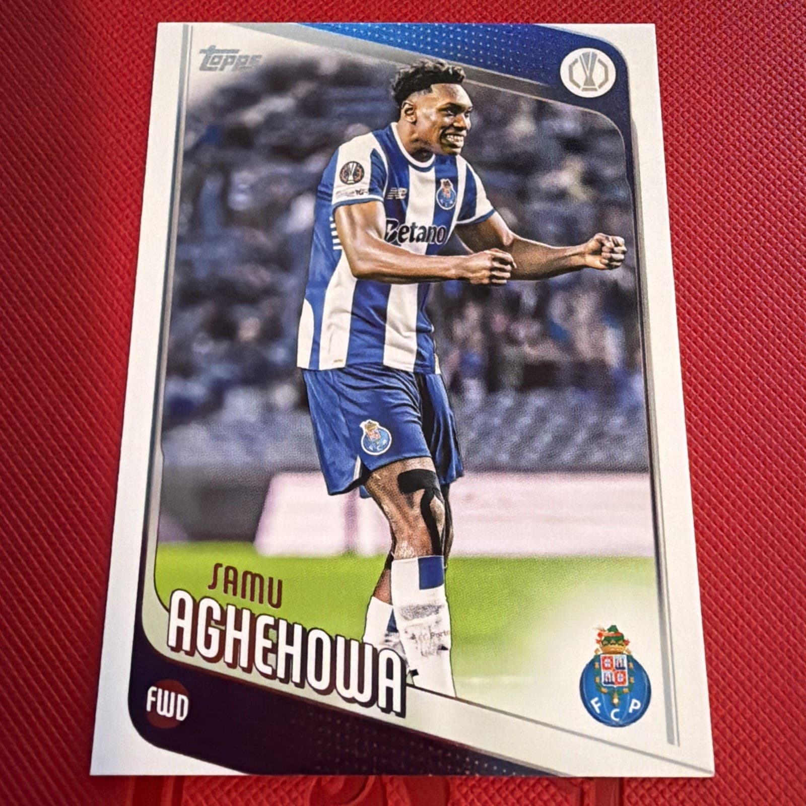 2025-26 Topps FLAGSHIP UEFA Club Competitions #133 Samu Aghehowa, FC Porto - Image 1