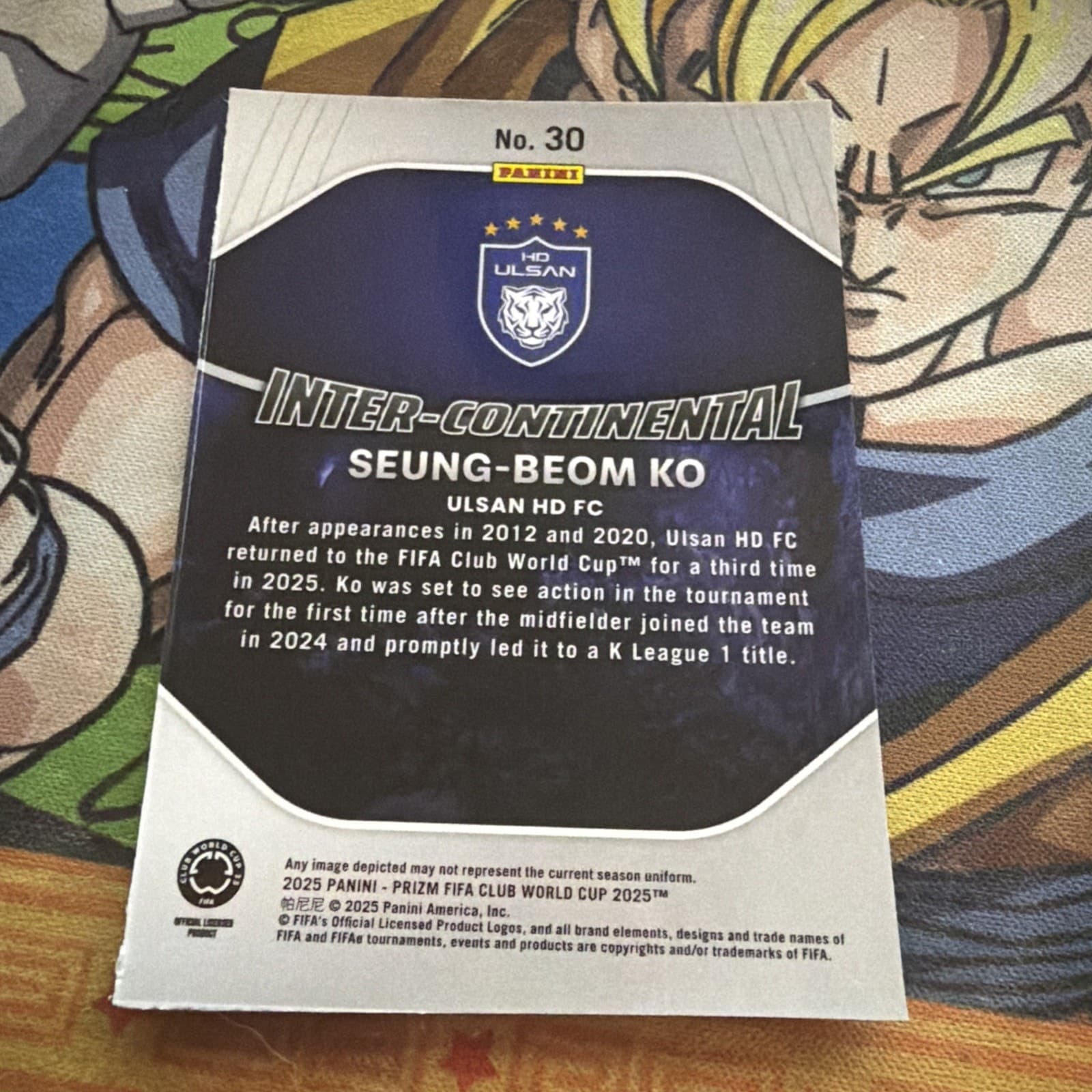 2025 Prizm Club World Cup | Seung-Beom Ko Ulsan | Silver Inter-Continental! - Thumbnail 3