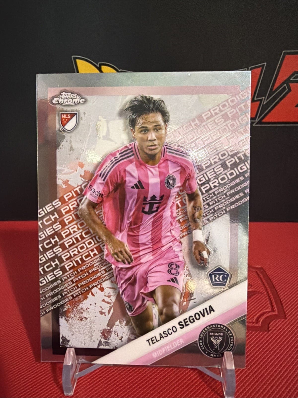 2025 Topps Chrome MLS Pitch Prodigies #195 Telasco Segovia (RC) - Image 1