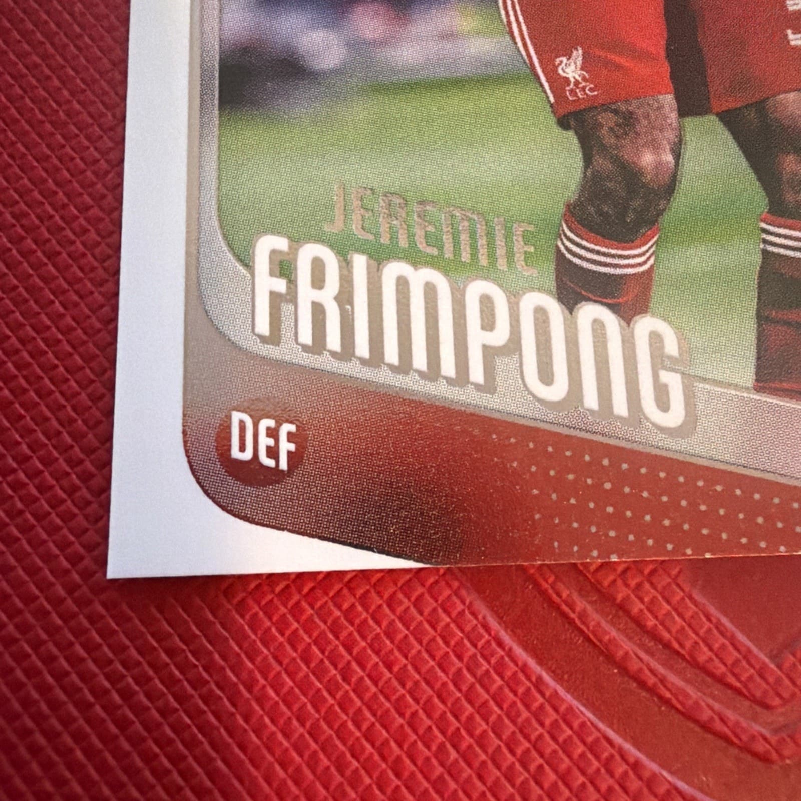 2025-26 Topps UEFA Club Competitions Jeremie Frimpong #6 Liverpool - Thumbnail 2
