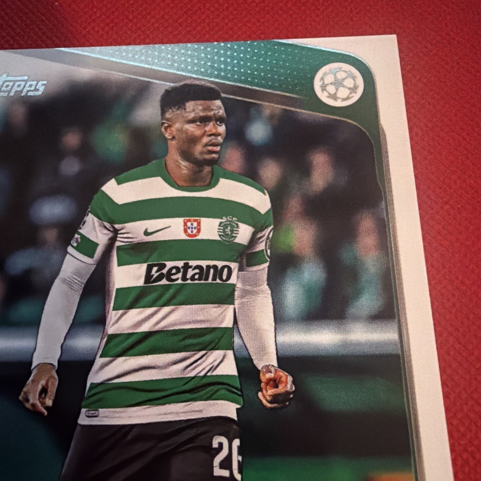 2025-26 Topps FLAGSHIP UEFA Club Competitions #104 Ousmane Diomande, Sporting Cl - Thumbnail 5