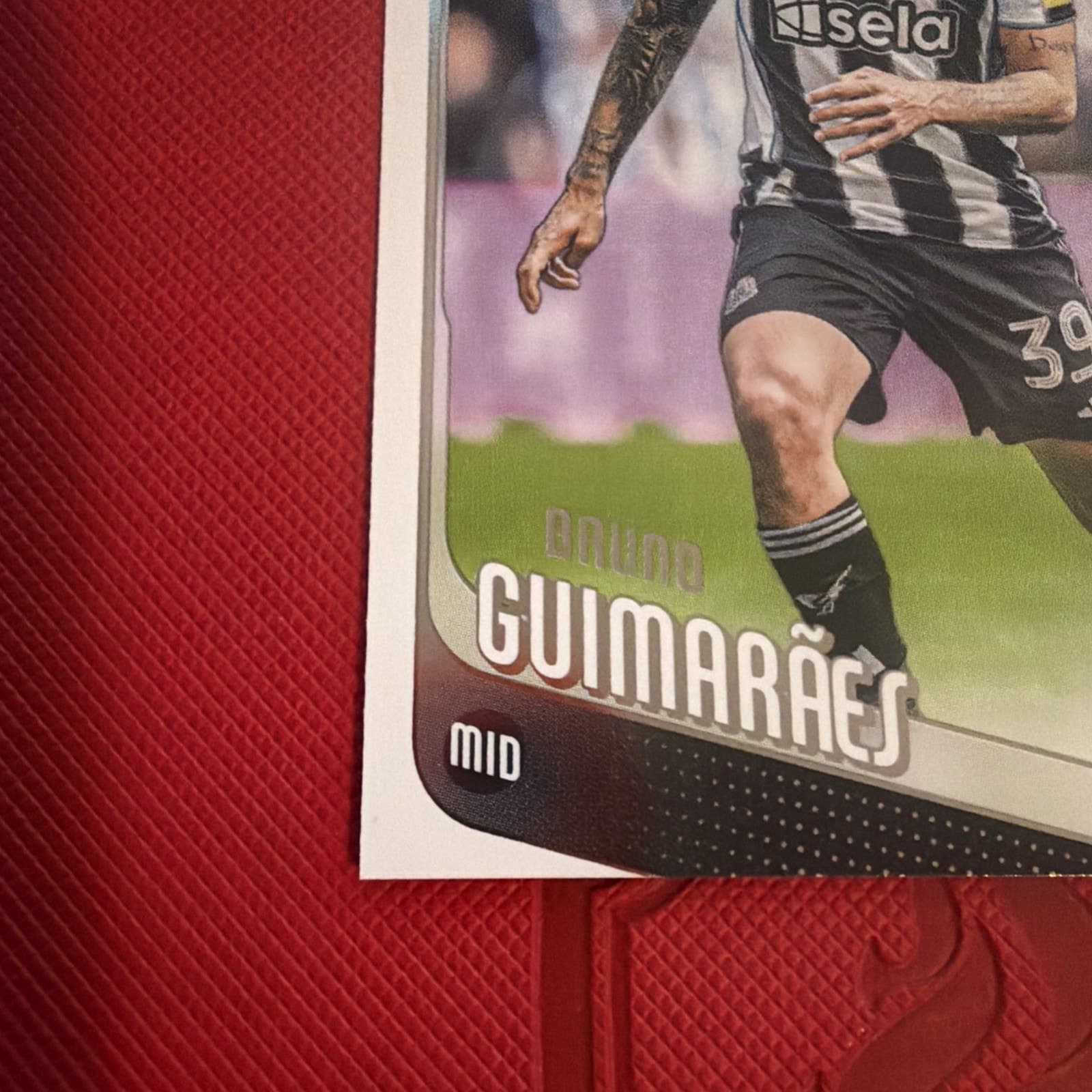 2025-26 Topps FLAGSHIP UEFA Club Competitions #117 Bruno Guimarães, Newcastle Un - Thumbnail 3