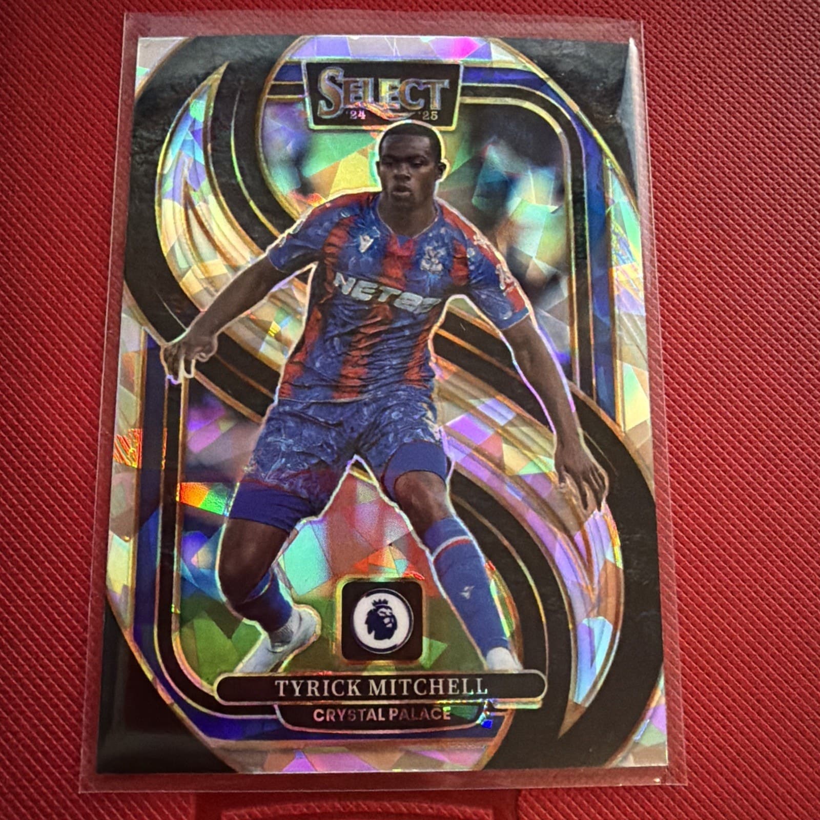 2024-25 Panini Select Premier League - Tyrick Mitchell #176 Wave Mojo Prizm - Image 1