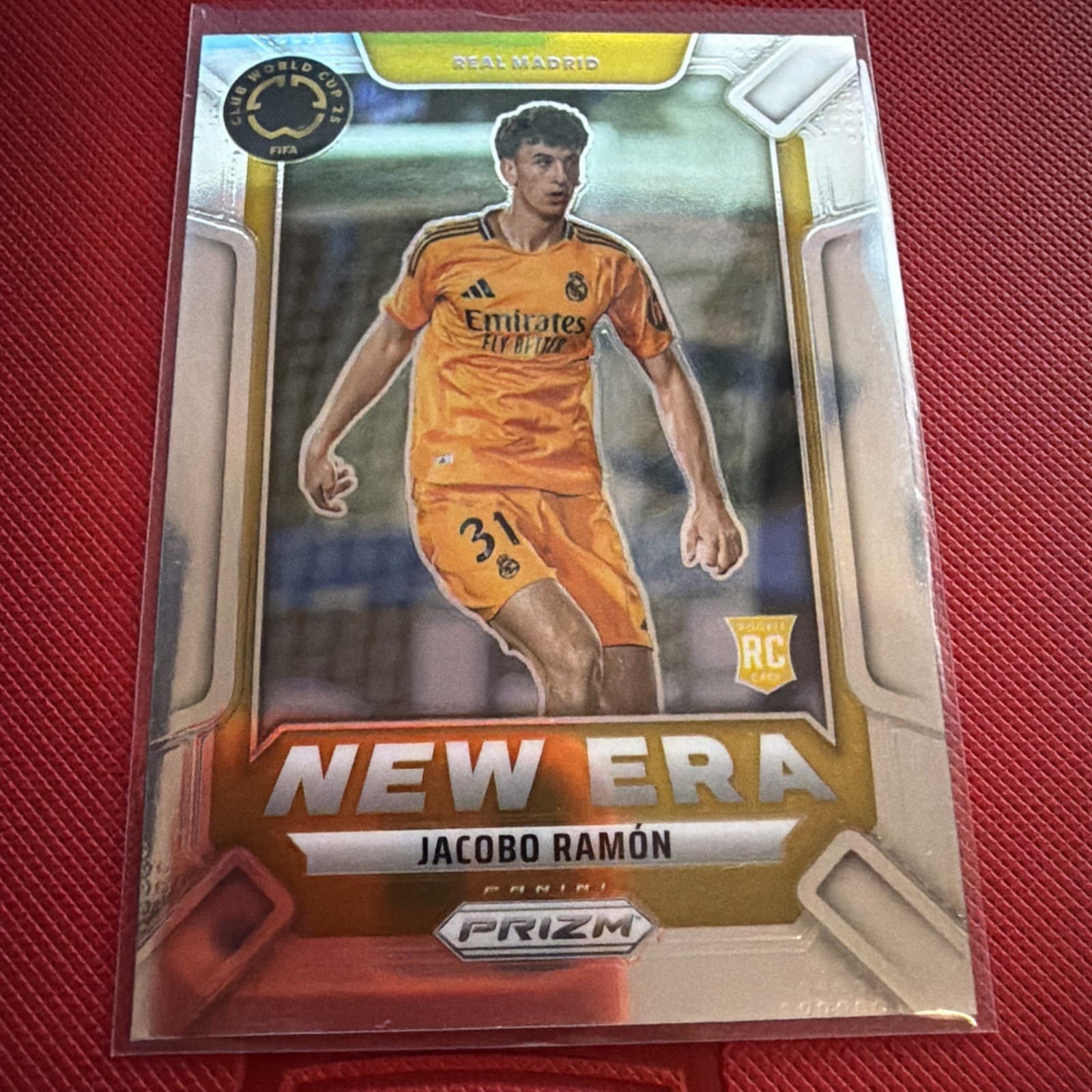 2025 FIFA Club World Cup New Era Jacobo Ramon Rookie Card Real Madrid #17 RC - Image 1