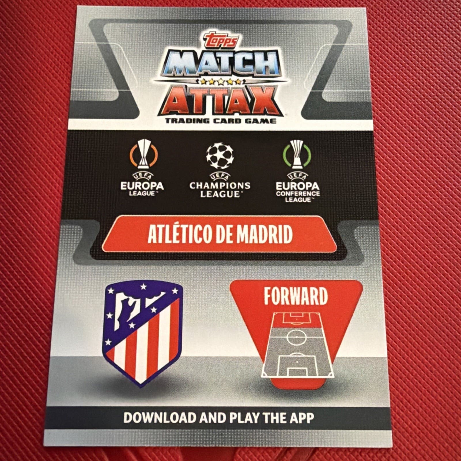 Antoine Griezmann 2021-22 Topps Match Attax Out Of This World Atletico Madrid - Thumbnail 2