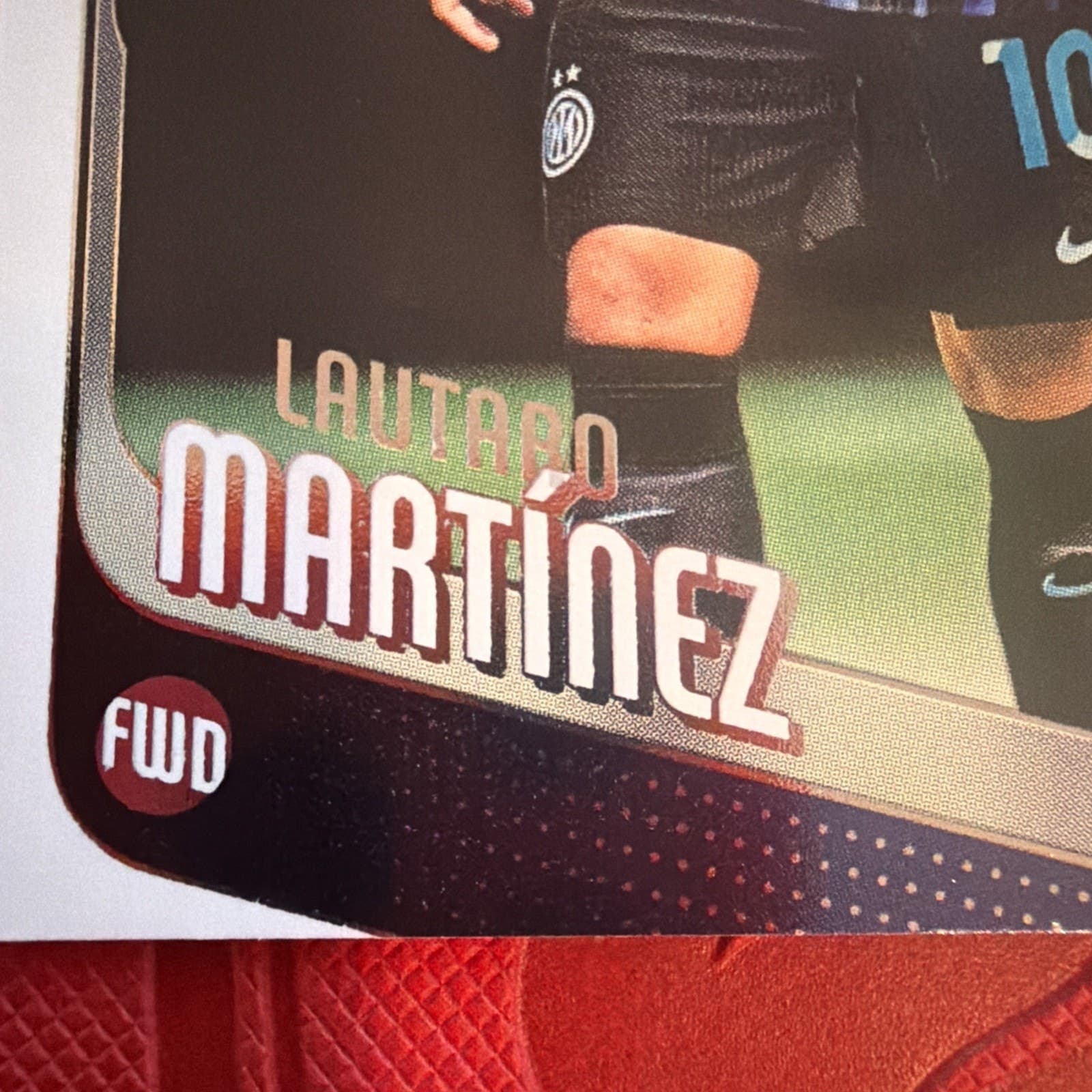 2025-26 Topps UEFA Club Competitions Soccer - #156 - LAUTARO MARTINEZ - Thumbnail 4