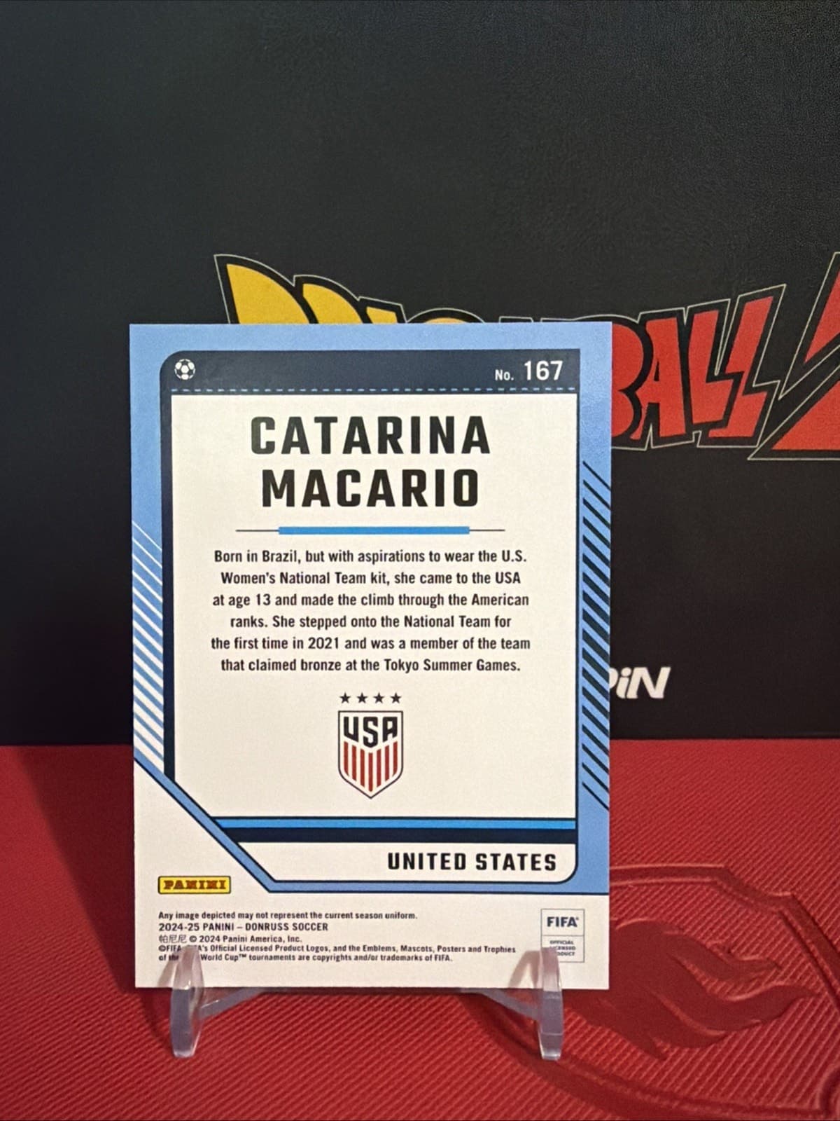2024-2025 Donruss FIFA Soccer -Catarina Macario #167 - USWNT - Thumbnail 2