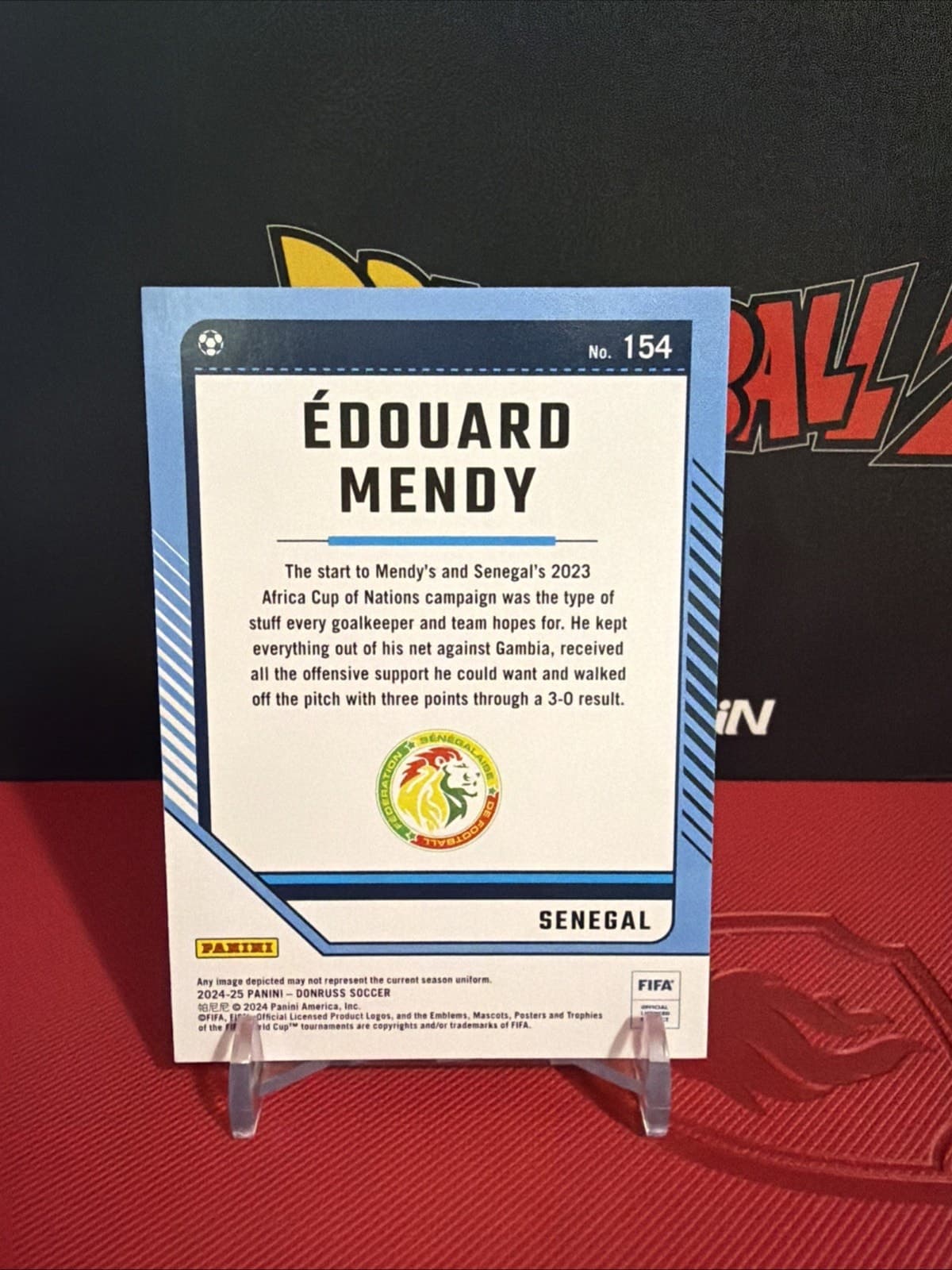 2024-25 Donruss FIFA Soccer #154 Edouard Mendy - Thumbnail 2