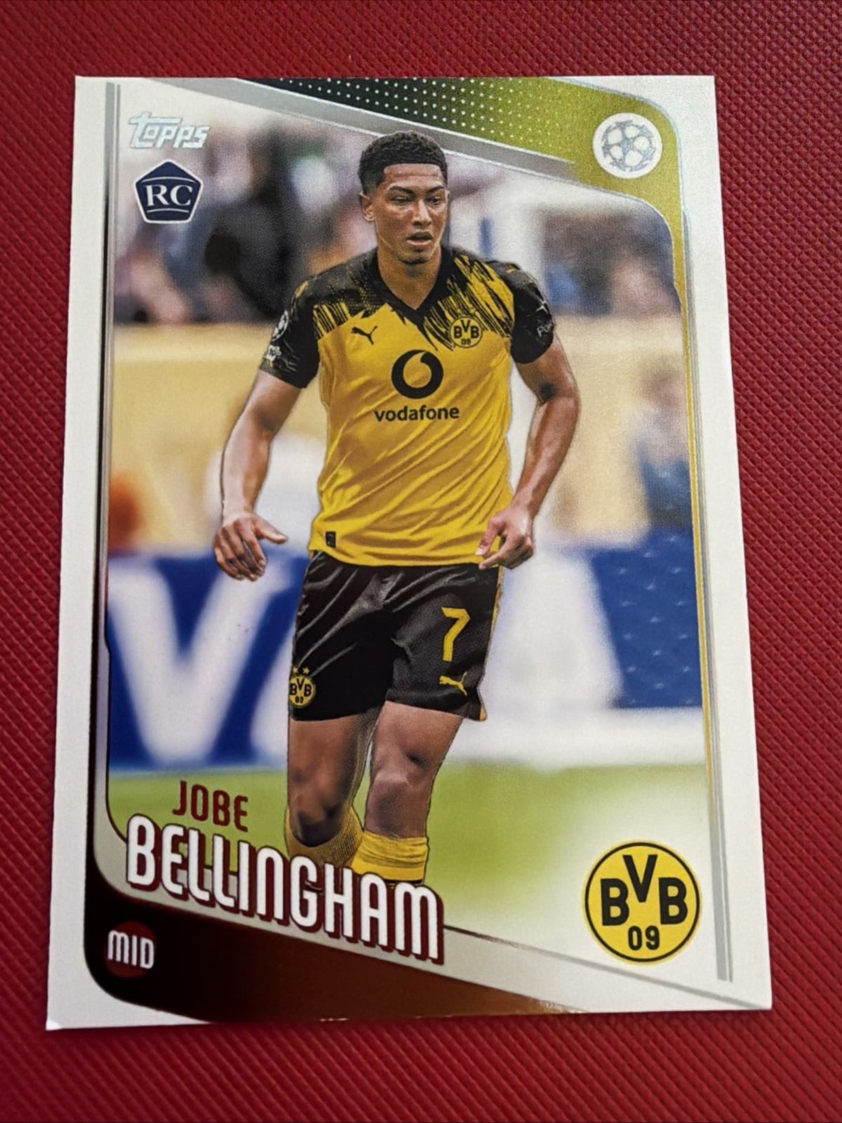 2025-26 Topps UEFA Club Competitions Jobe Bellingham RC #5 - Image 1