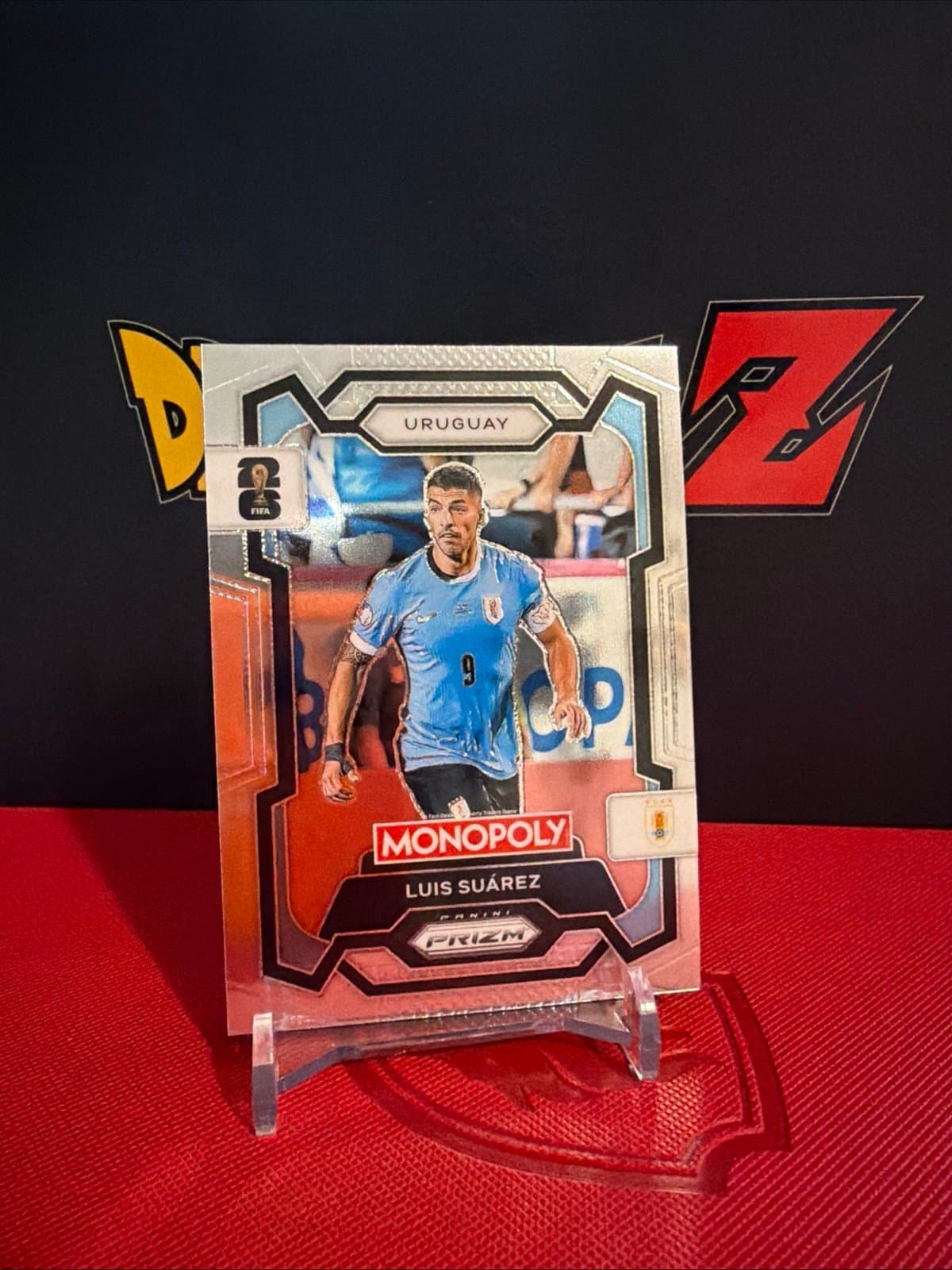 Panini Monopoly Prizm 2026 Luis Suárez #67 Uruguay FIFA World Cup Base Set - Image 1