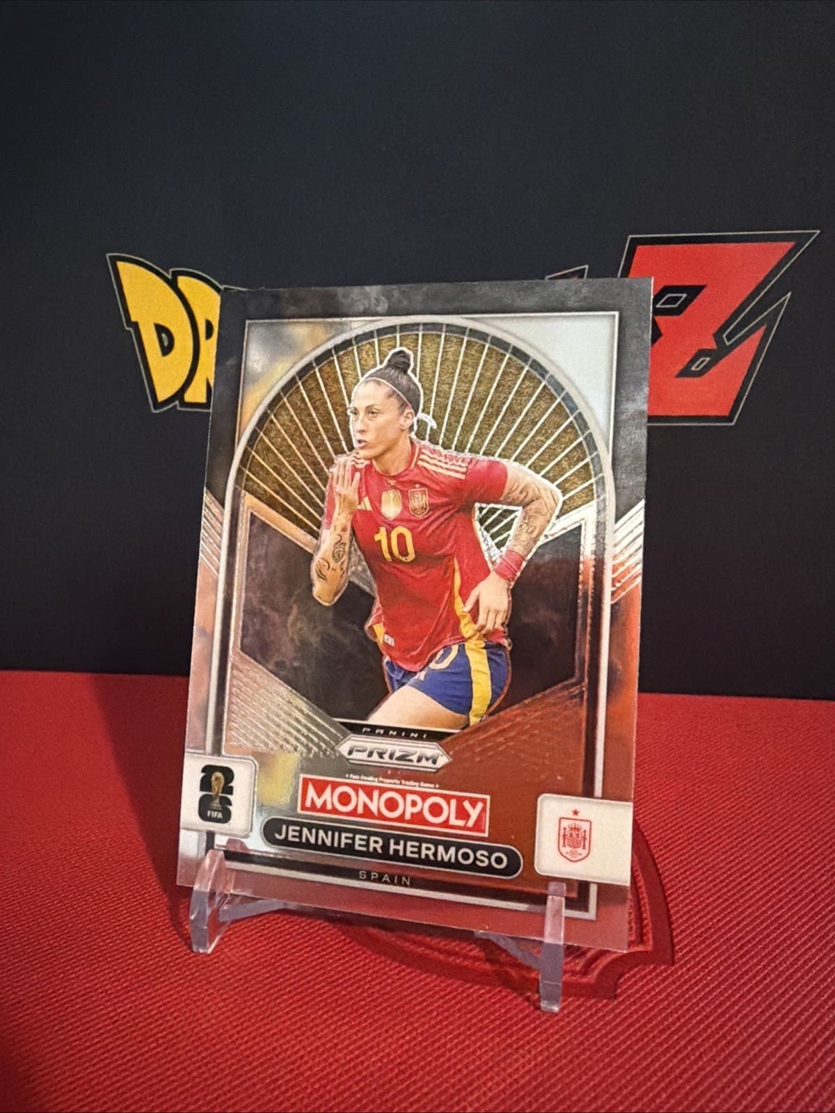 Panini Monopoly Prizm Insert FIFA World Cup Jennifer Hermoso #98 Spain 2026 - Thumbnail 2