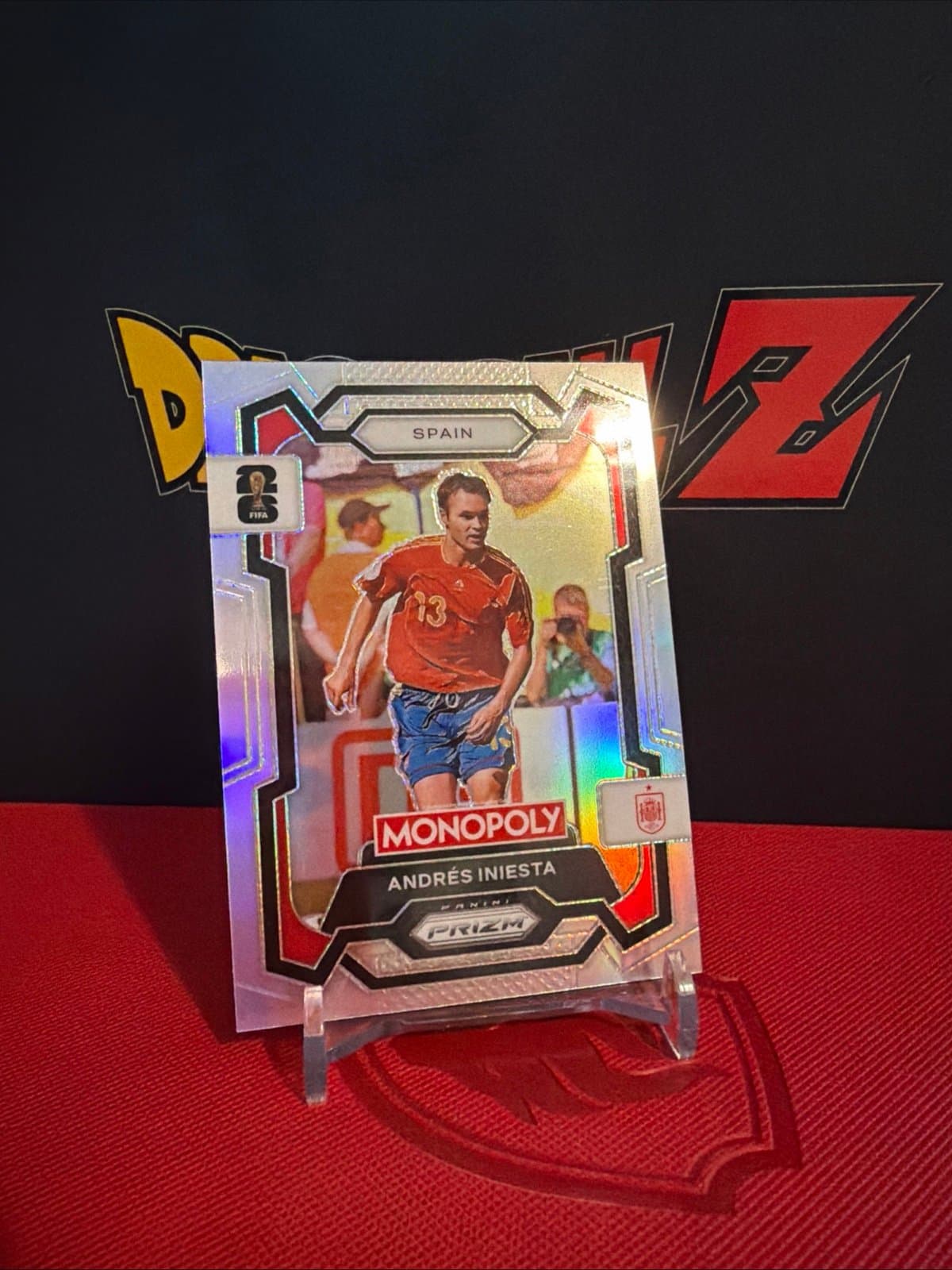 Andres Iniesta 2026 Panini Prizm Monopoly FIFA World Cup #43 Base Spain - Thumbnail 3