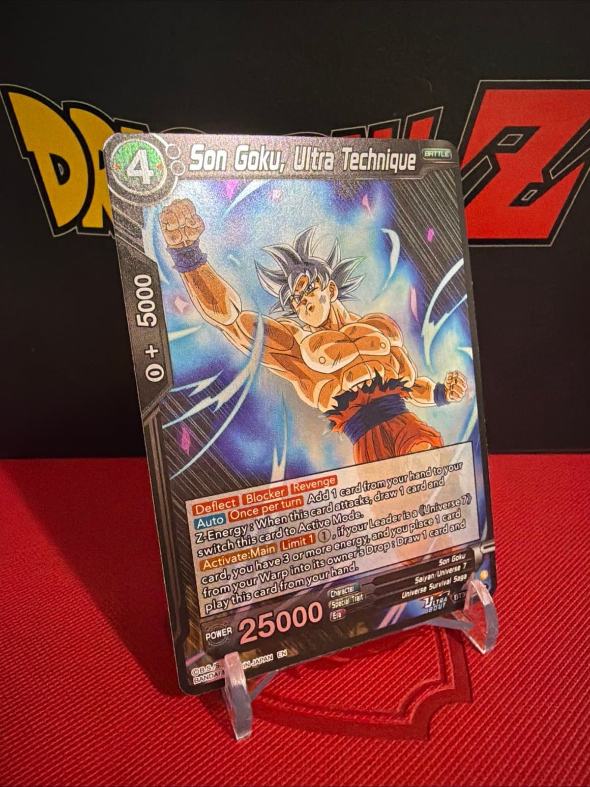 Son Goku, Ultra Technique BT30-085 Rare Dragon Ball Three Glorious Fighters - Thumbnail 3