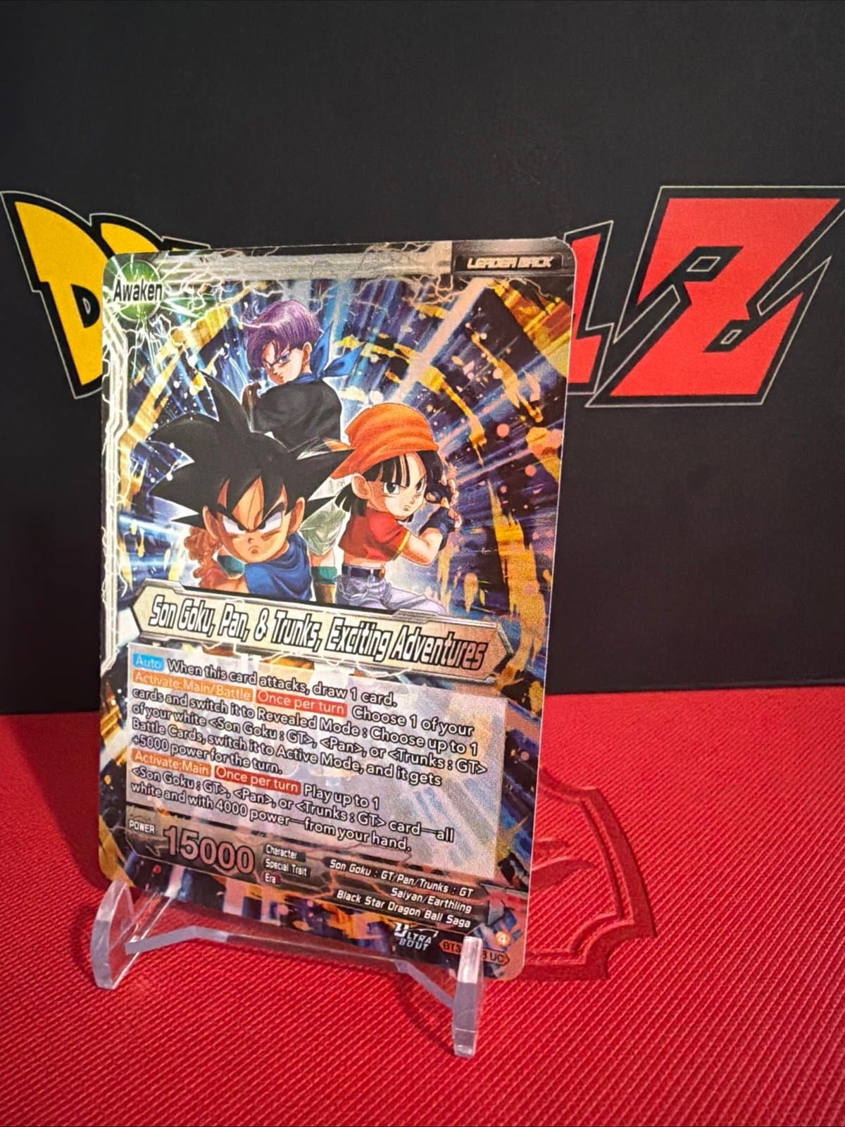 Son Goku, Pan, & Trunks, Exciting Adventures BT30-108 Three Glorious Fighters - Thumbnail 3