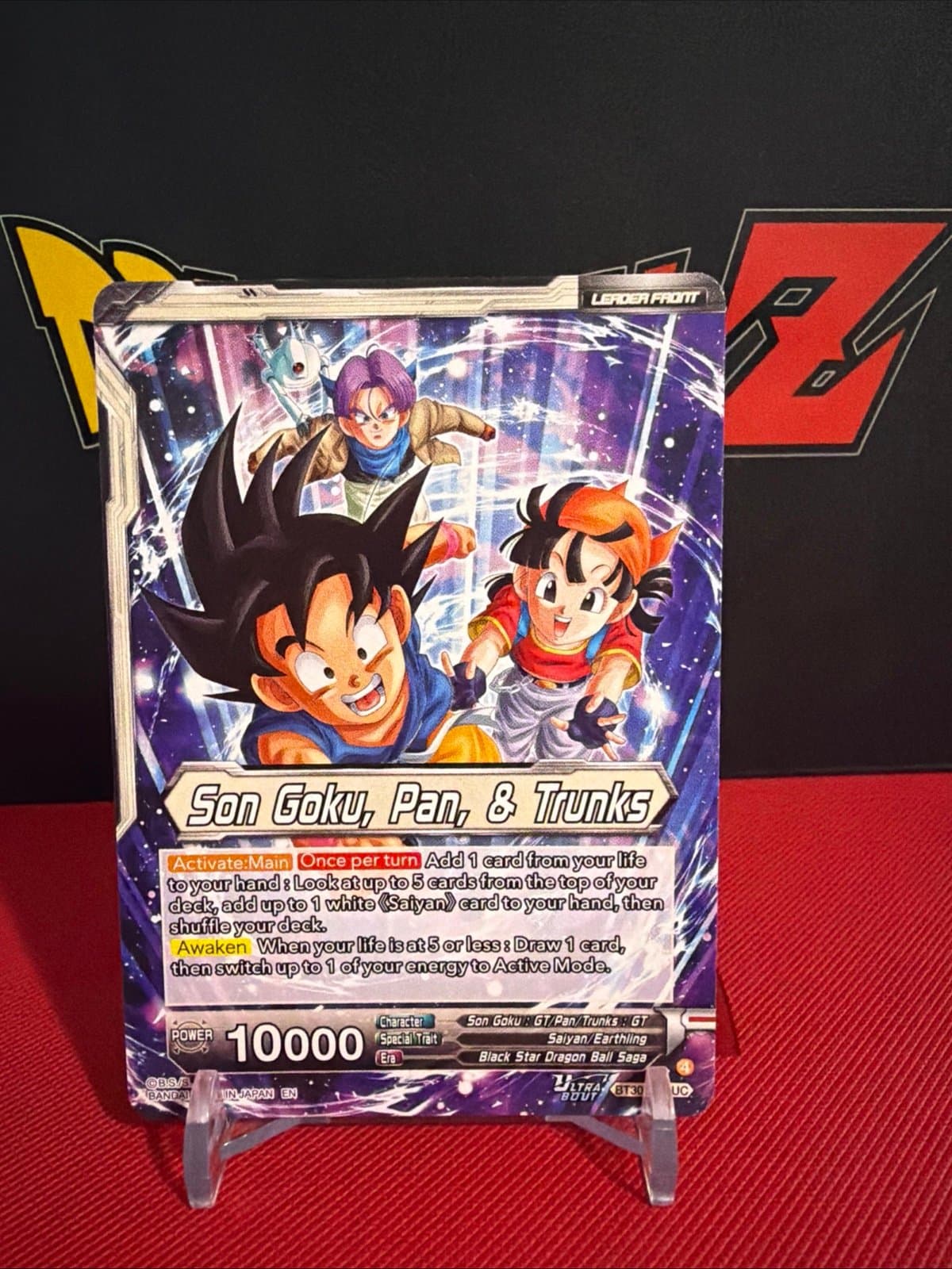 Son Goku, Pan, & Trunks, Exciting Adventures BT30-108 Three Glorious Fighters - Thumbnail 4