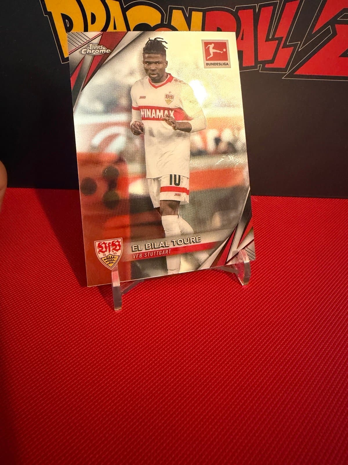 El Bilal Toure 2024/25 Topps Chrome Bundesliga #93 - VfB Stuttgart - Thumbnail 2