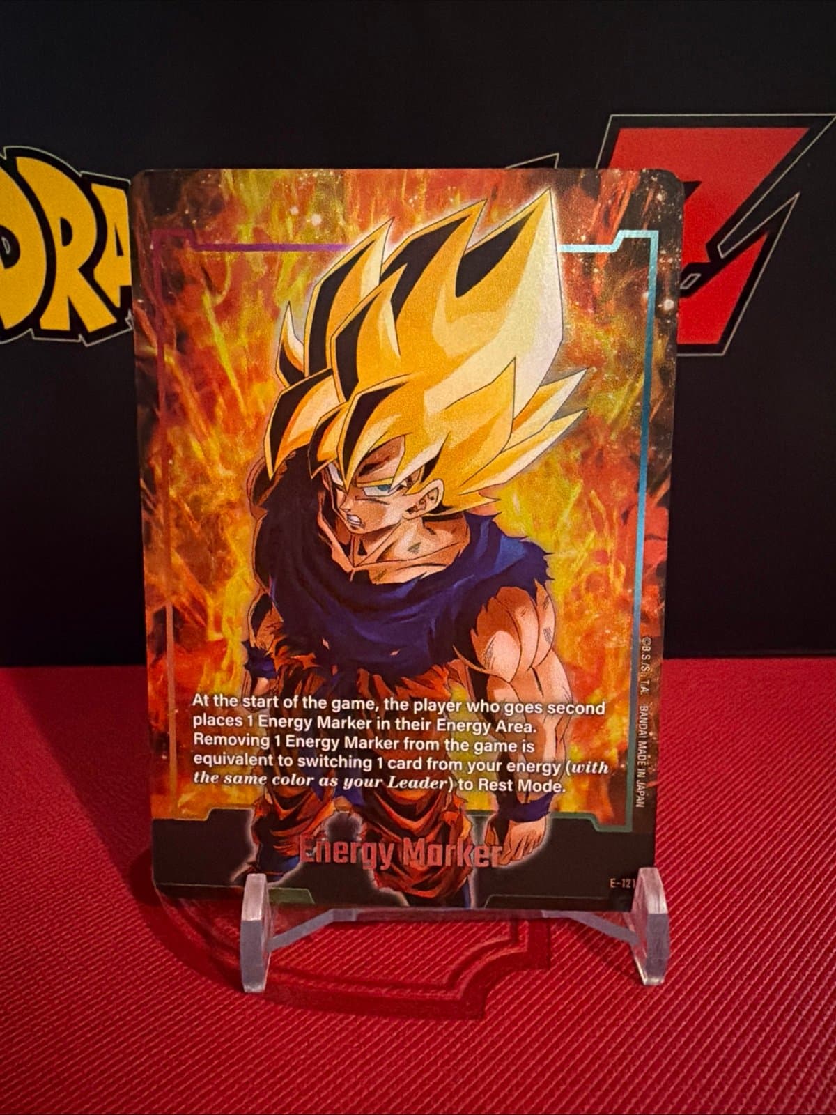 Son Goku Dragon Ball Fusion World Energy Maker TCG - Image 1