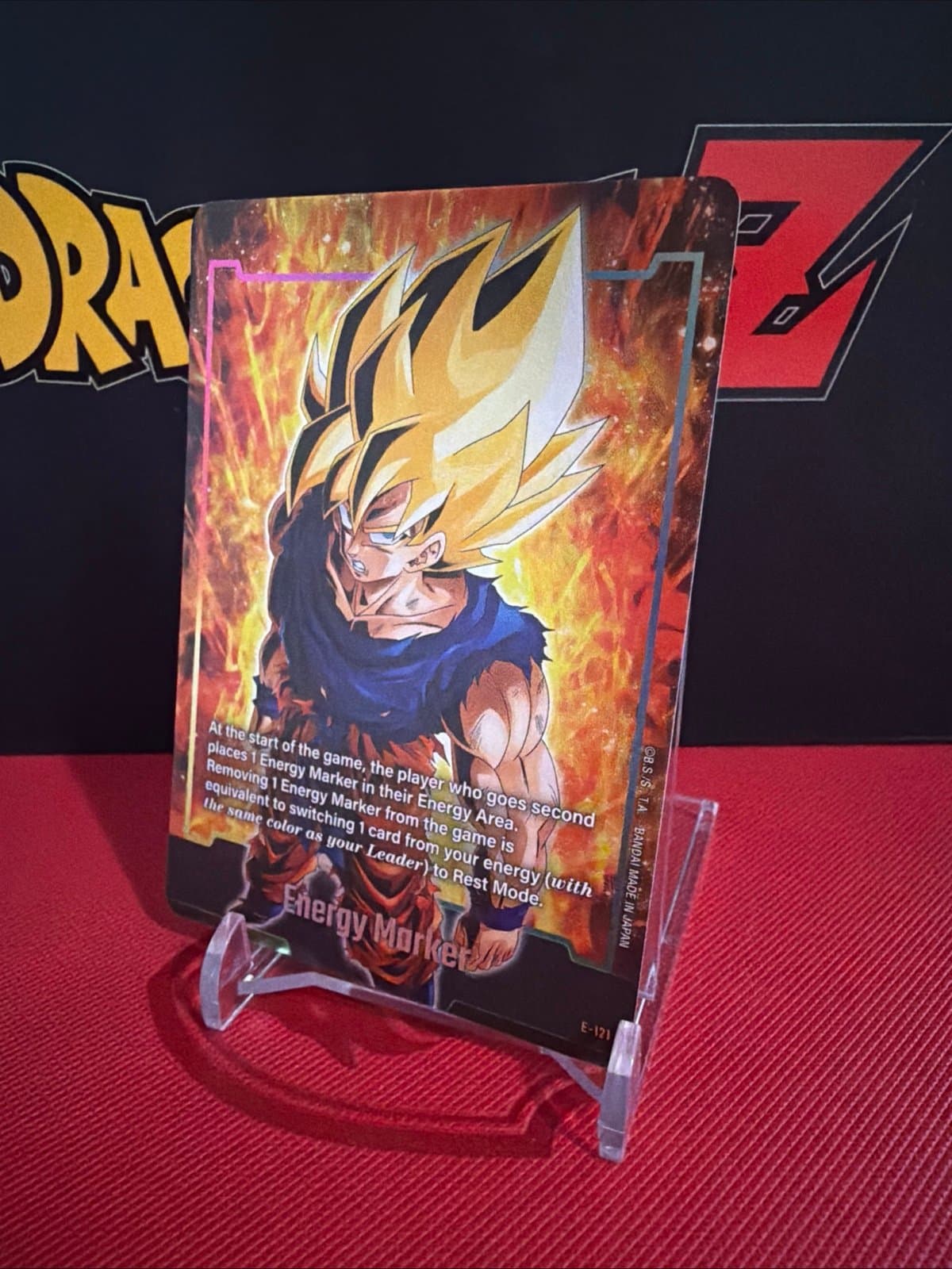 Son Goku Dragon Ball Fusion World Energy Maker TCG - Thumbnail 3