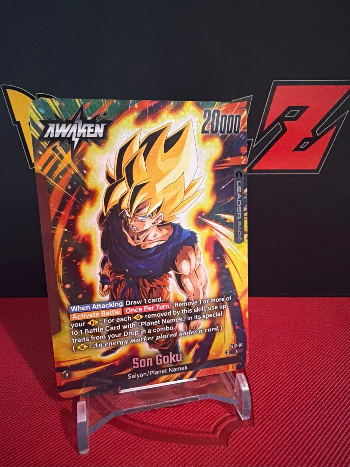 Son goku TCG dragon ball fusion world fs12-01 - Thumbnail 3