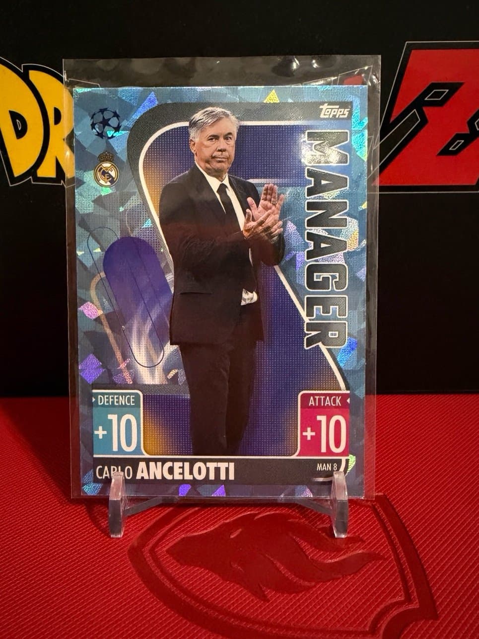 Carlo Ancelotti Champions League TOPPS real madrid Manager - Image 1