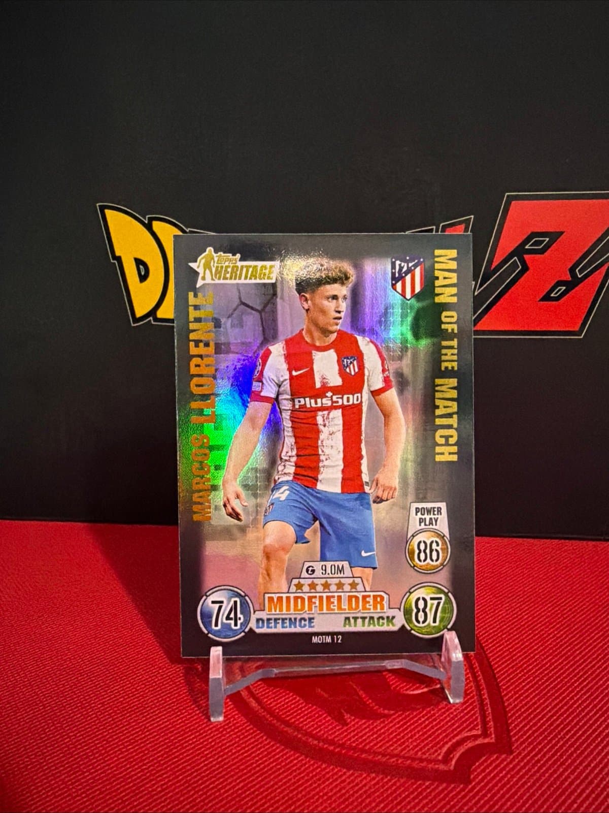 Marcos Llorente Topps Heritage Atletico de Madrid - Image 1