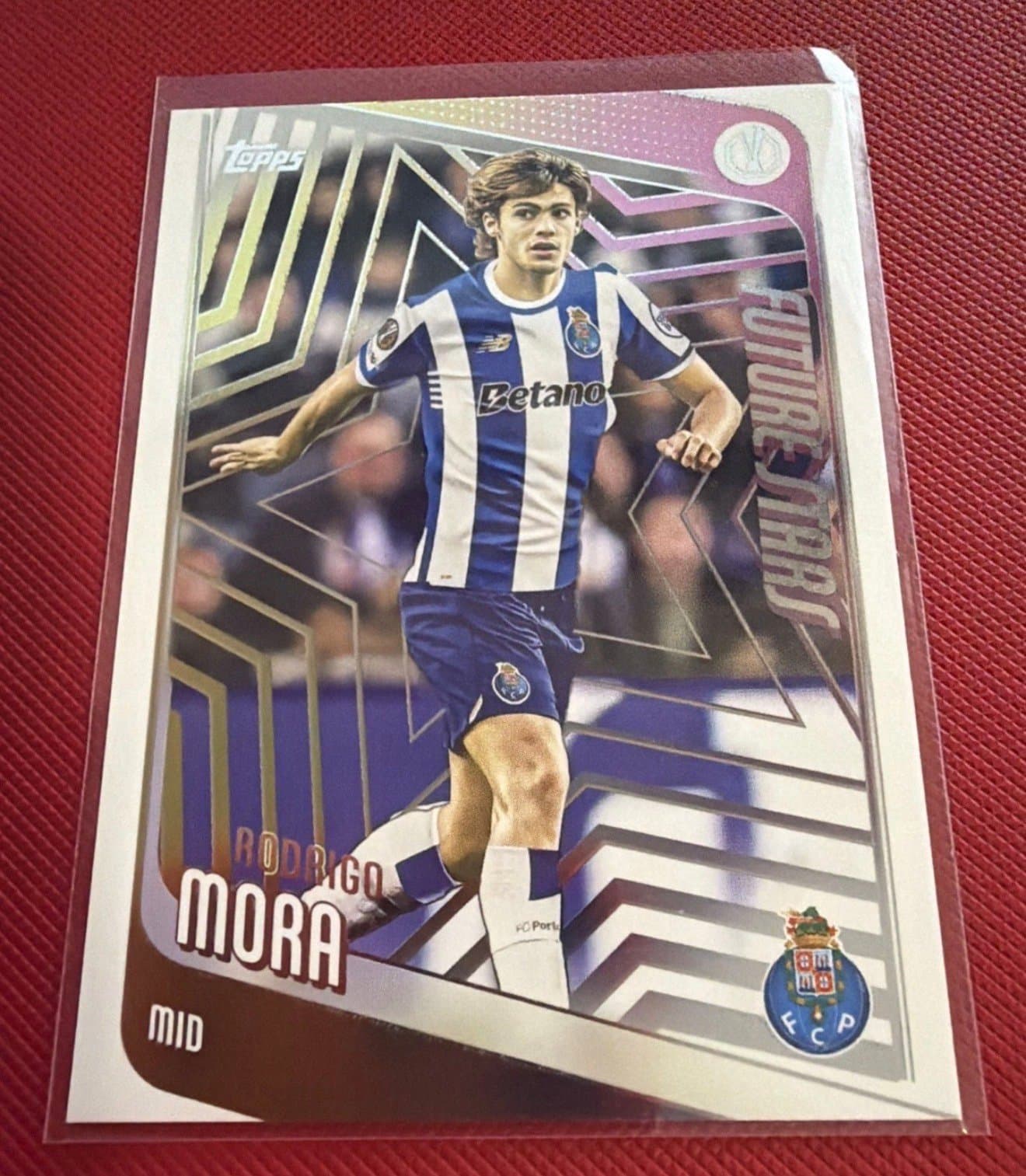 Topps Future Stars 2026 Rodrigo Mora FC Porto #83 UEFA Champions League Card - Image 1