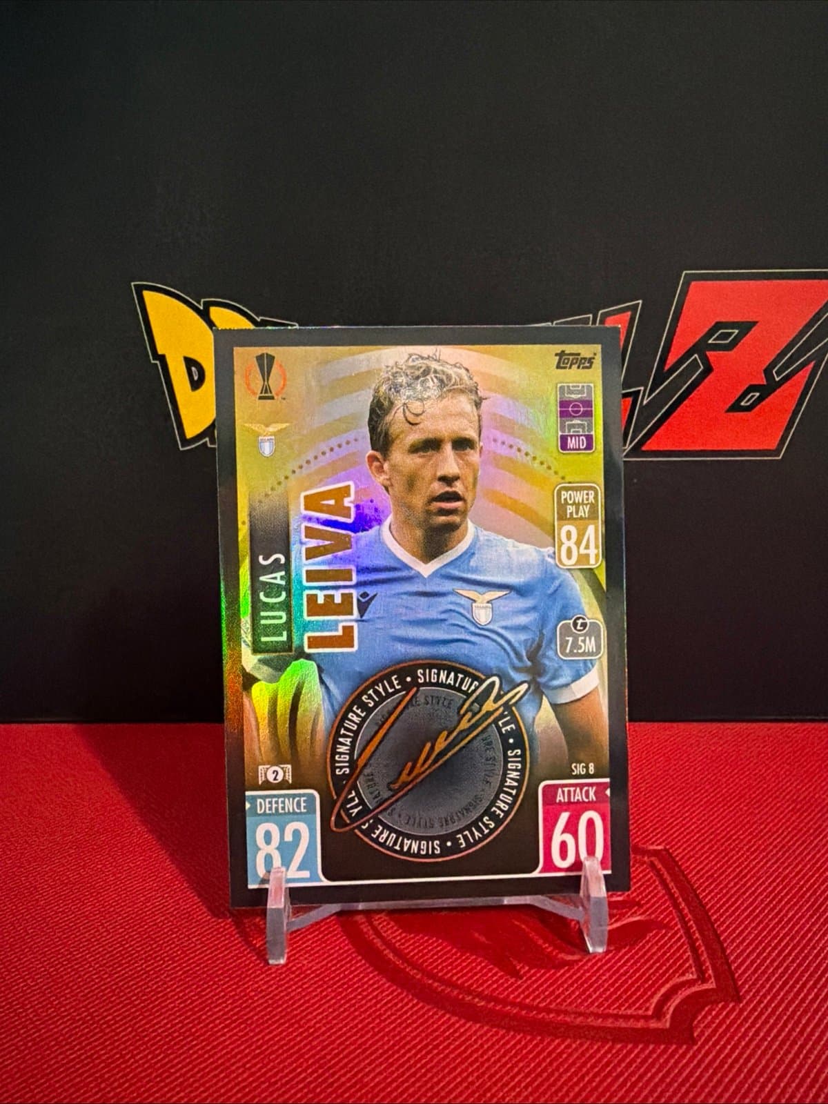 Lucas Leiva Signature Style SIG8 Topps SS Lazio - Image 1
