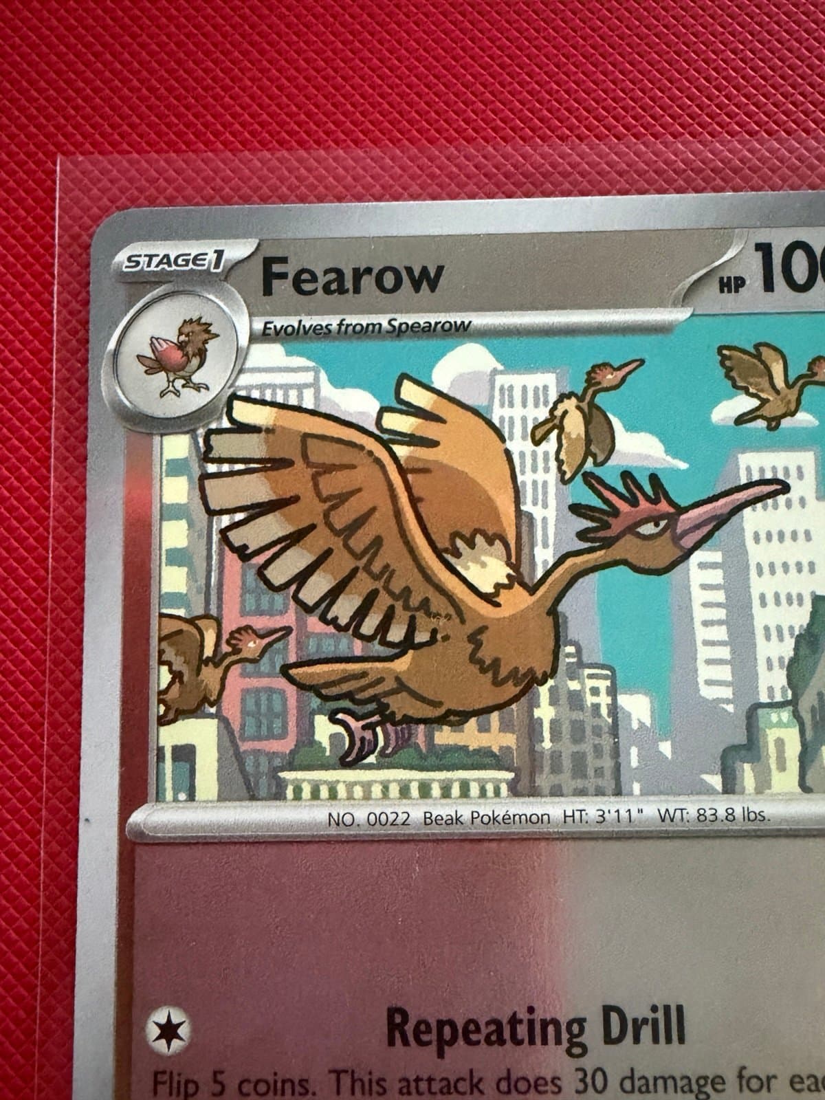 Fearow 103/132 Me01: Mega Evolution Reverse Holo - Pokemon TCG NM - Thumbnail 5