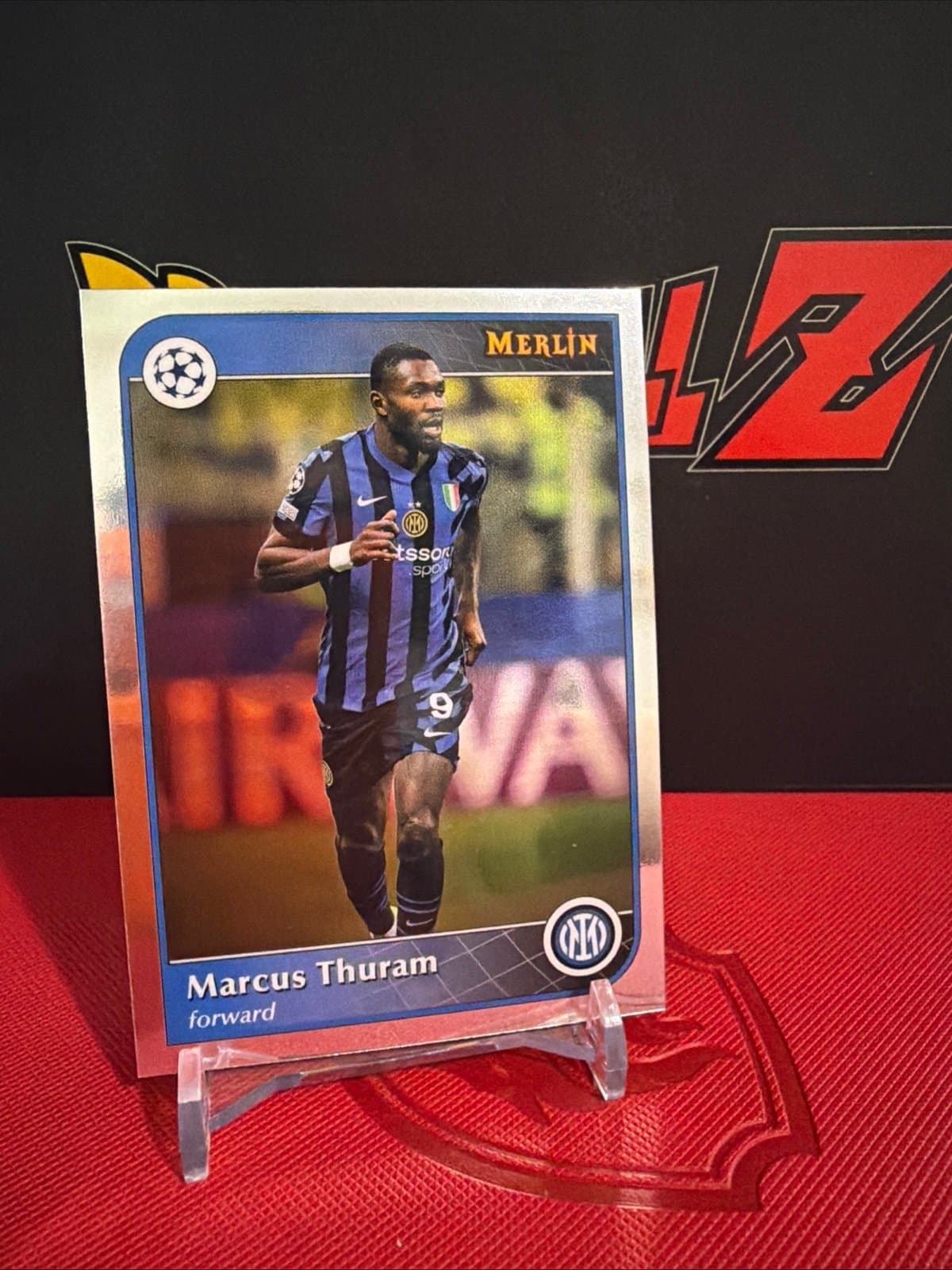 Marcus Thuram Topps Merlin - Inter #197 - Thumbnail 3