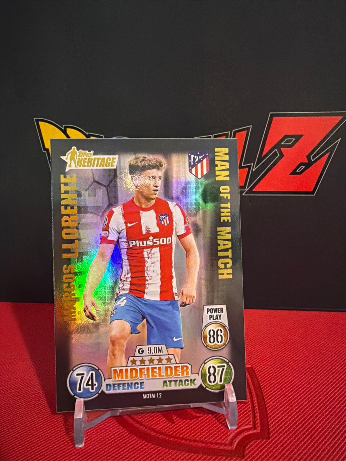 Marcos Llorente Topps Heritage Atletico de Madrid - Thumbnail 4