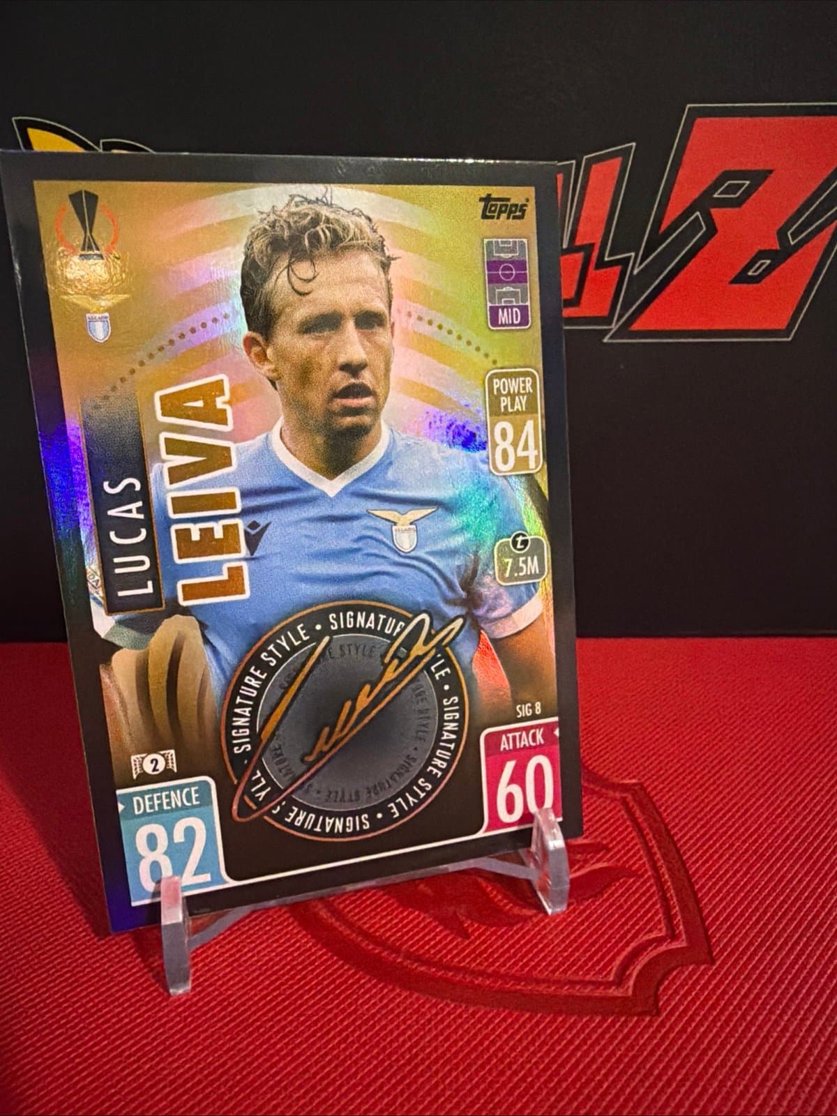Lucas Leiva Signature Style SIG8 Topps SS Lazio - Thumbnail 3