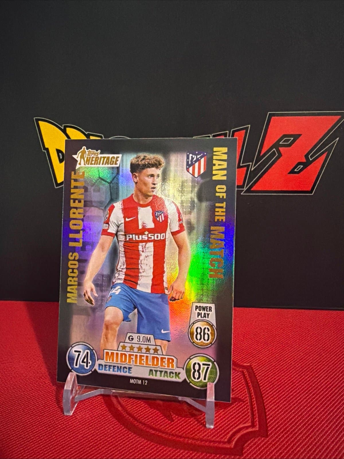 Marcos Llorente Topps Heritage Atletico de Madrid - Thumbnail 3