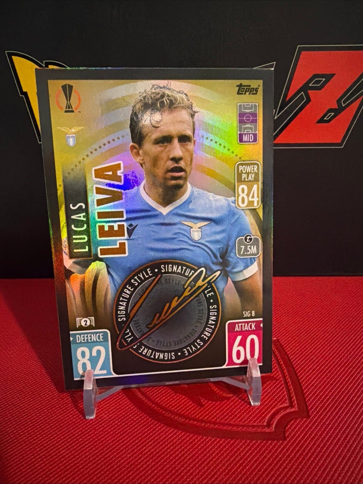 Lucas Leiva Signature Style SIG8 Topps SS Lazio - Thumbnail 2