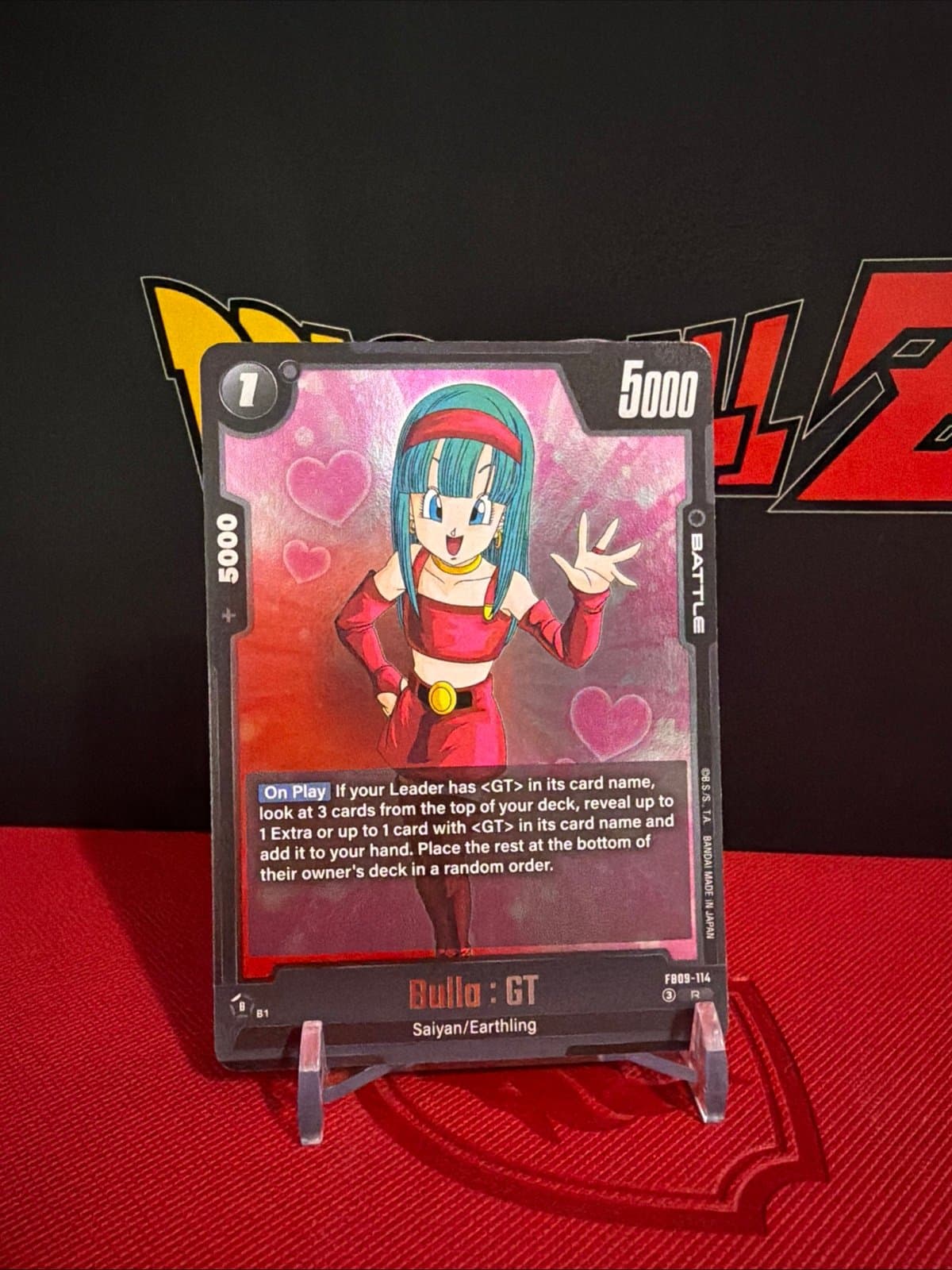 Bulla : GT (FB09-114) Dragon Ball Super Foil Rare - Dual Evolution - Image 1