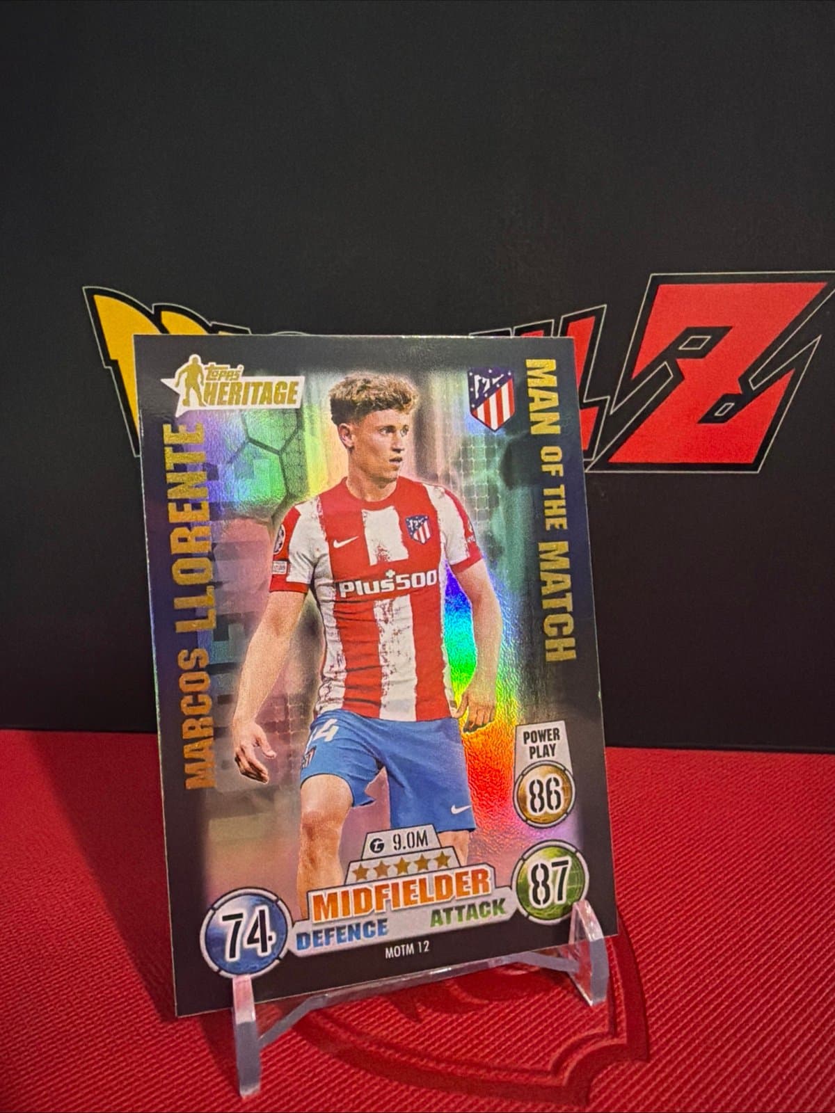 Marcos Llorente Topps Heritage Atletico de Madrid - Thumbnail 2