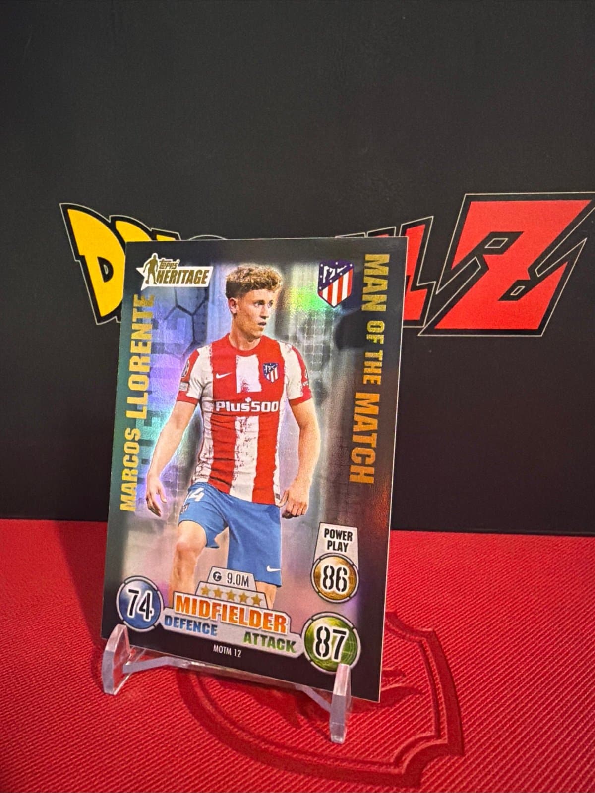 Marcos Llorente Topps Heritage Atletico de Madrid - Thumbnail 5