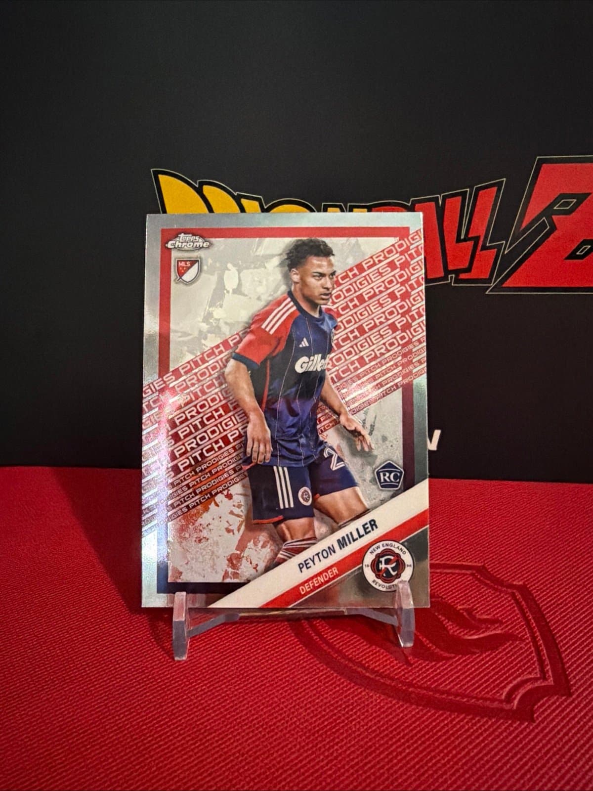 2025 Topps Chrome MLS #185 Pitch Prodigies Peyton Miller RC - Image 1