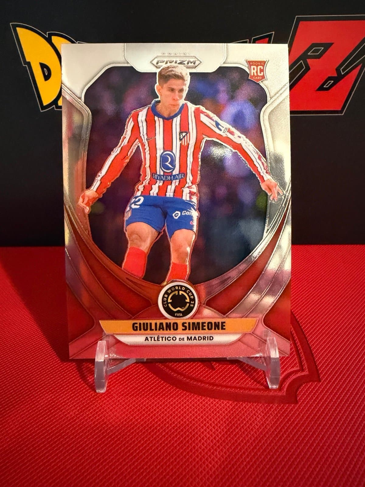 2025 Panini Prizm Club World Cup | Giuliano Simeone Atletico Madrid | Rookie! - Thumbnail 3