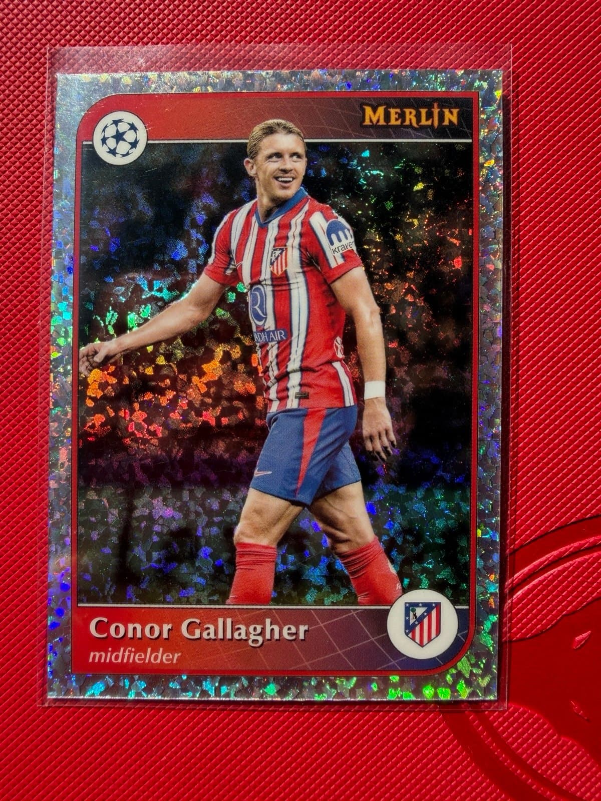 Topps Merlin Conor Gallagher UCL no.23 tiny diamonds - Image 1