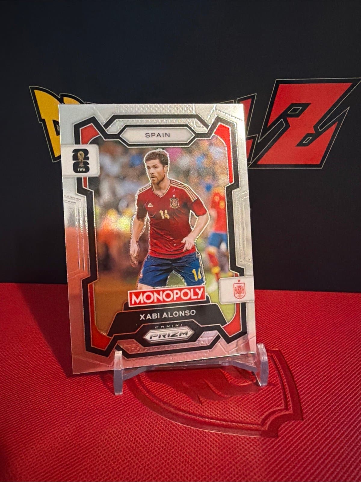 Xabi Alonso 2026 Panini Prizm Monopoly FIFA World Cup #40 Base Spain - Thumbnail 2
