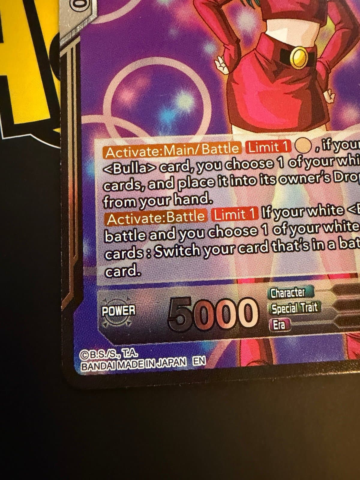 DBS Fearsome Rivals - Bulla, Cute Little Devil BT29-130 UC Foil - Thumbnail 3
