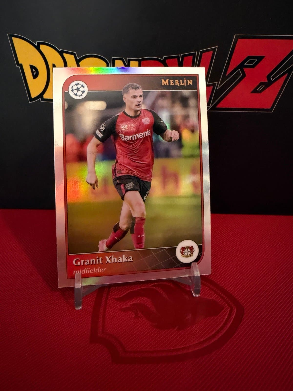 Granit Xhaka 2025 Topps Merlin Refractor #34 - Thumbnail 2